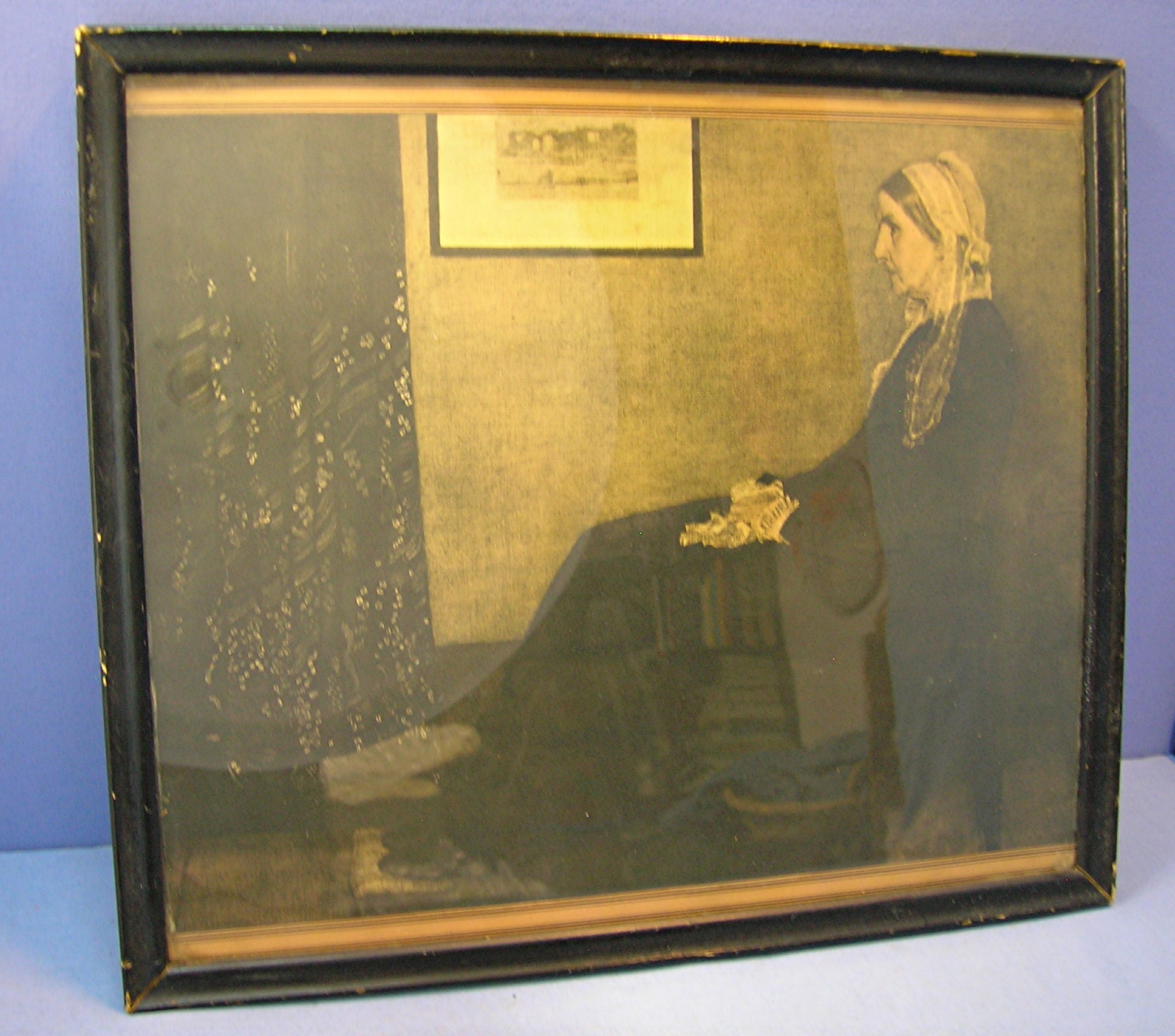 My Mother by Whistler (1834-1903) De Luxe Reproduction