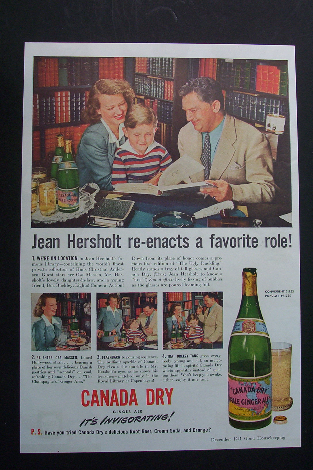 1941  Canada  Dry  Ginger  Ale