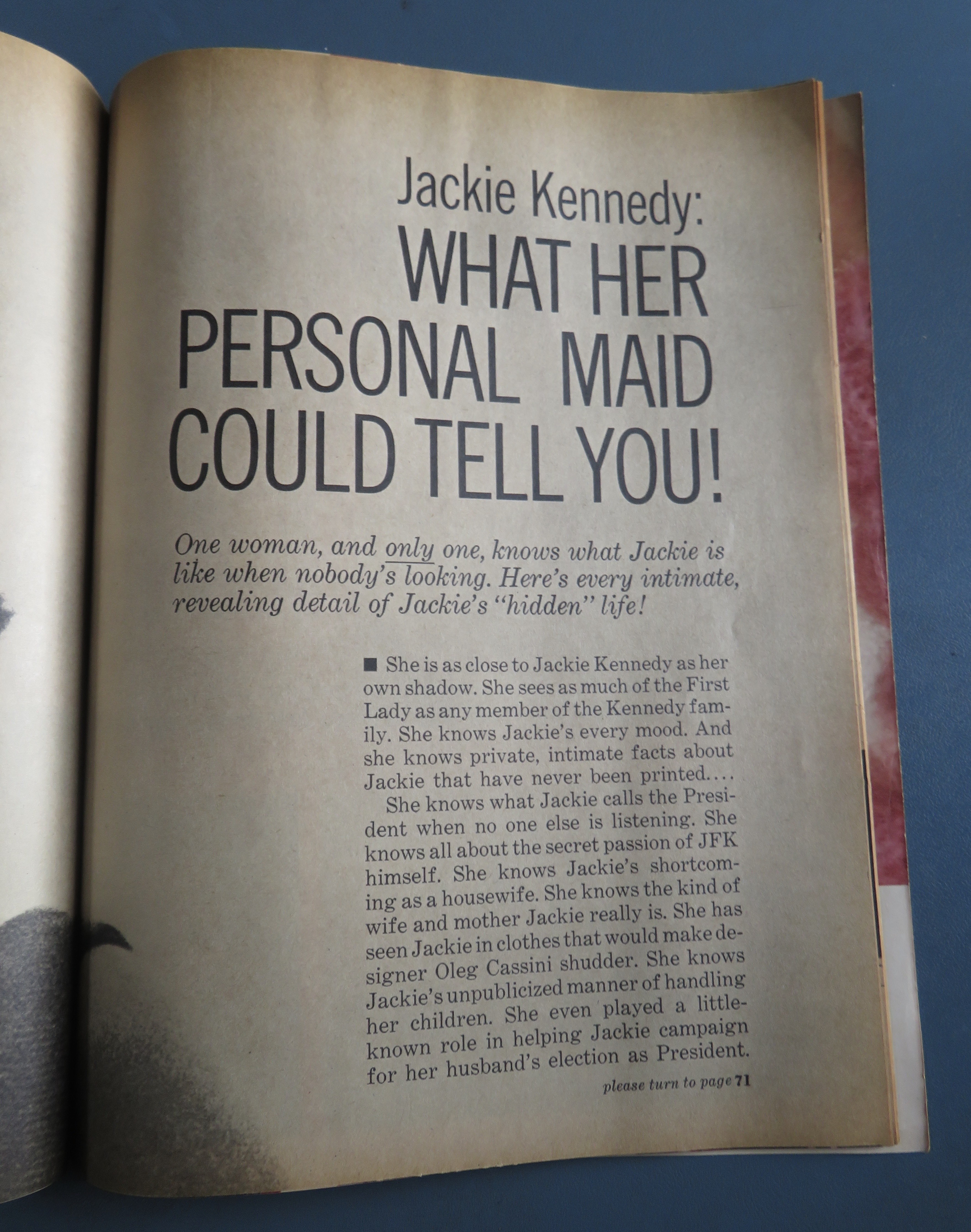 Motion Picture Magazine September 1963 Baby For Burton