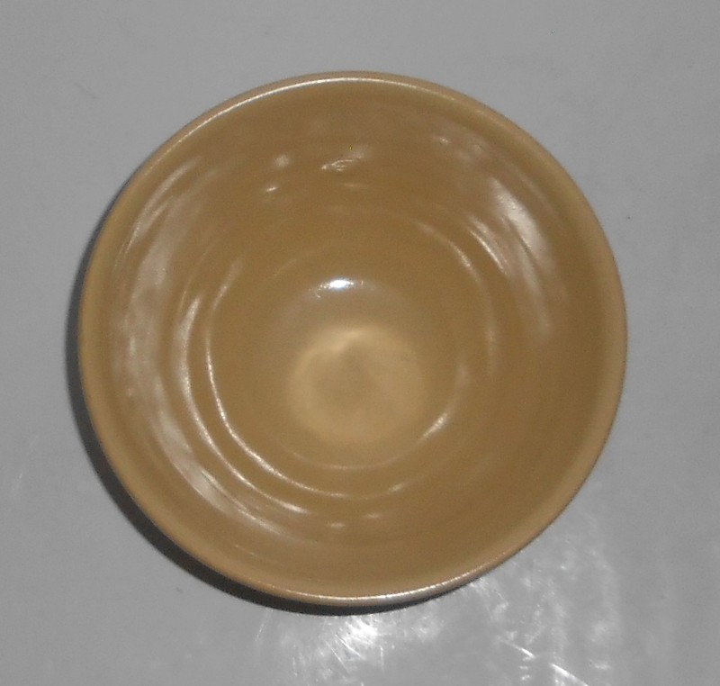 VINTAGE Bauer Pottery Ring Ware #30 IVORY Mixing Bowl #1