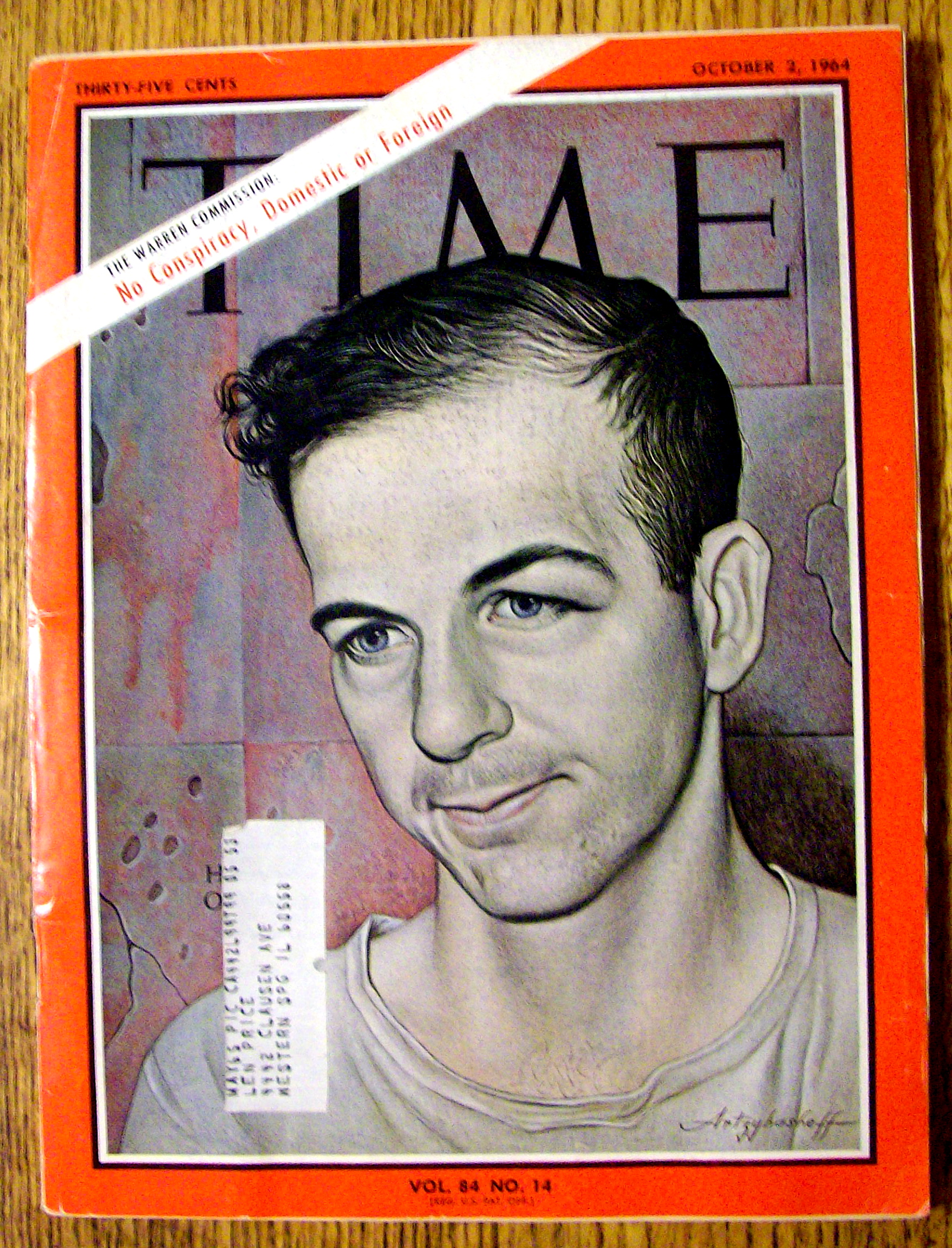 Time Magazine-October 2, 1964-Warren Commission
