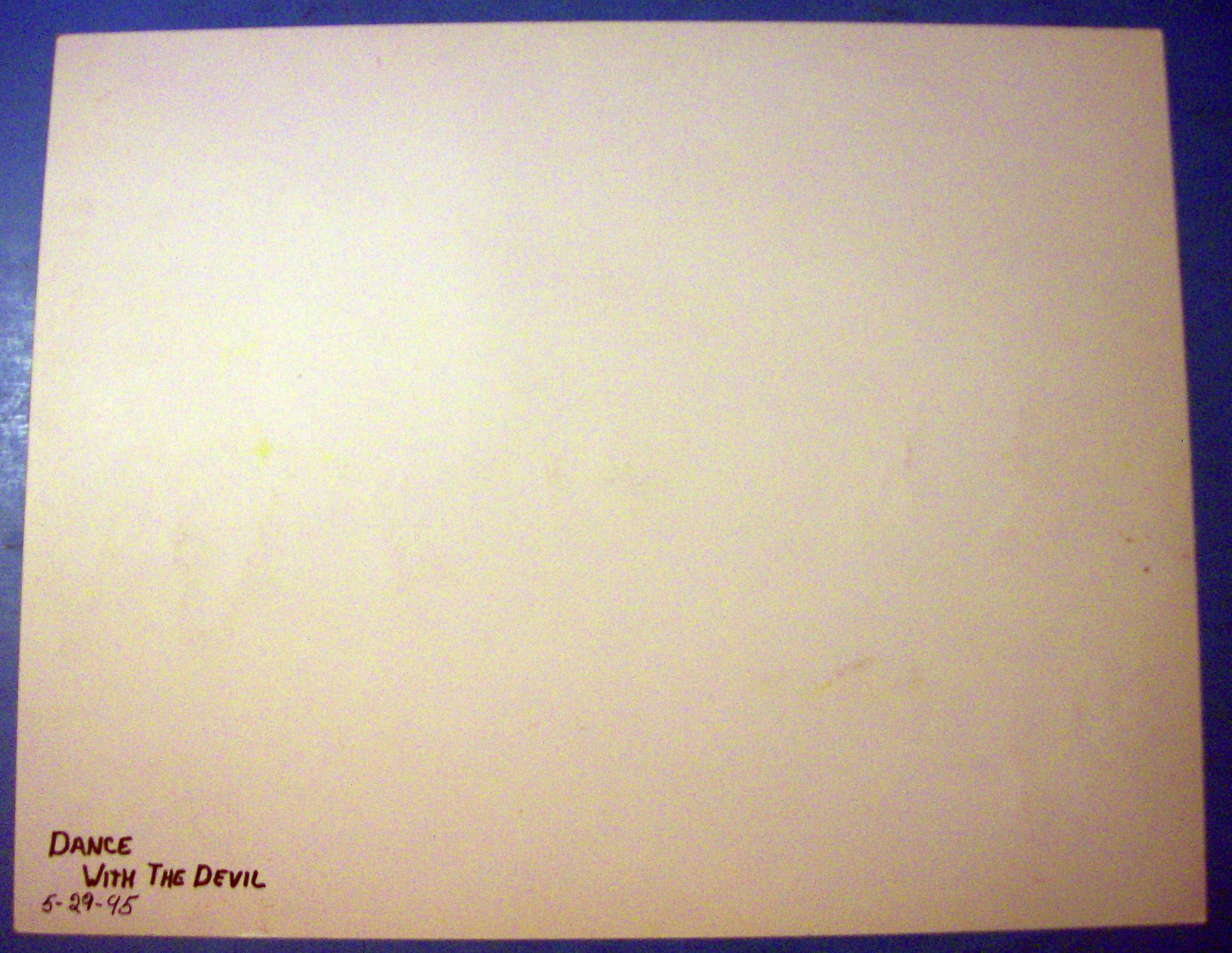 "Dancing With The Devil" Orig. Nude Fantasy