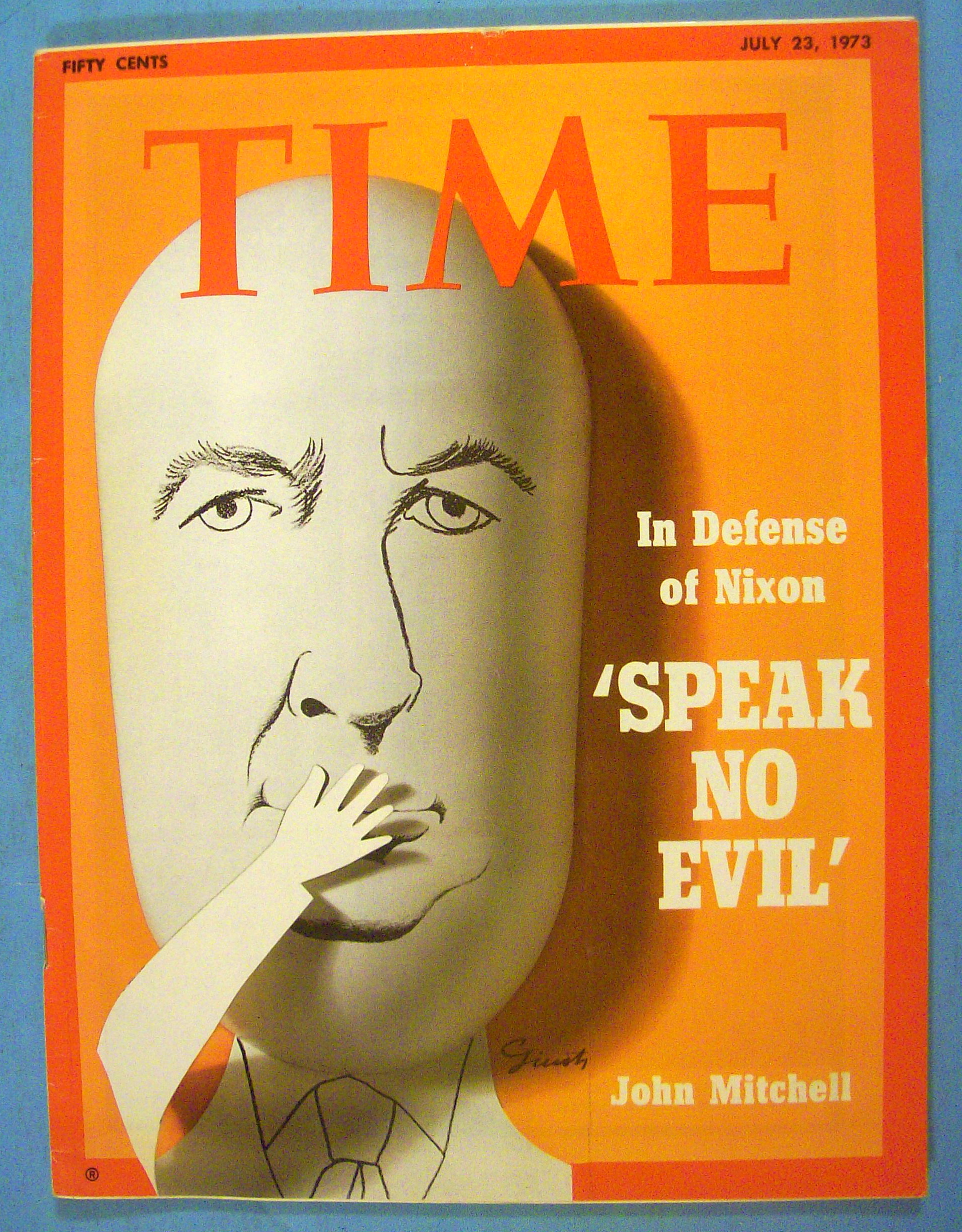 Time Magazine-July 23, 1973-In Defense of Nixon