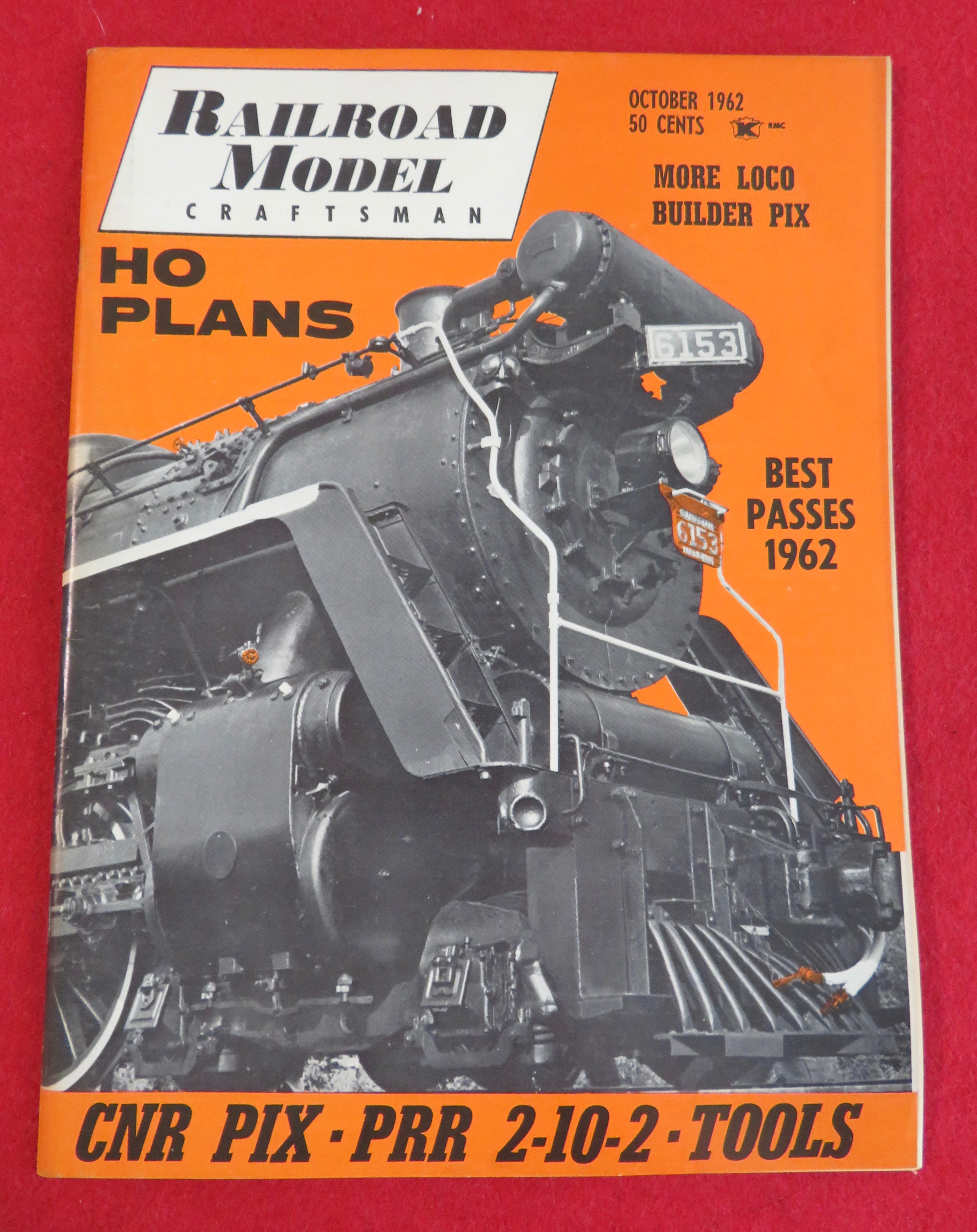 Railroad Model Craftsman Magazine October 1962