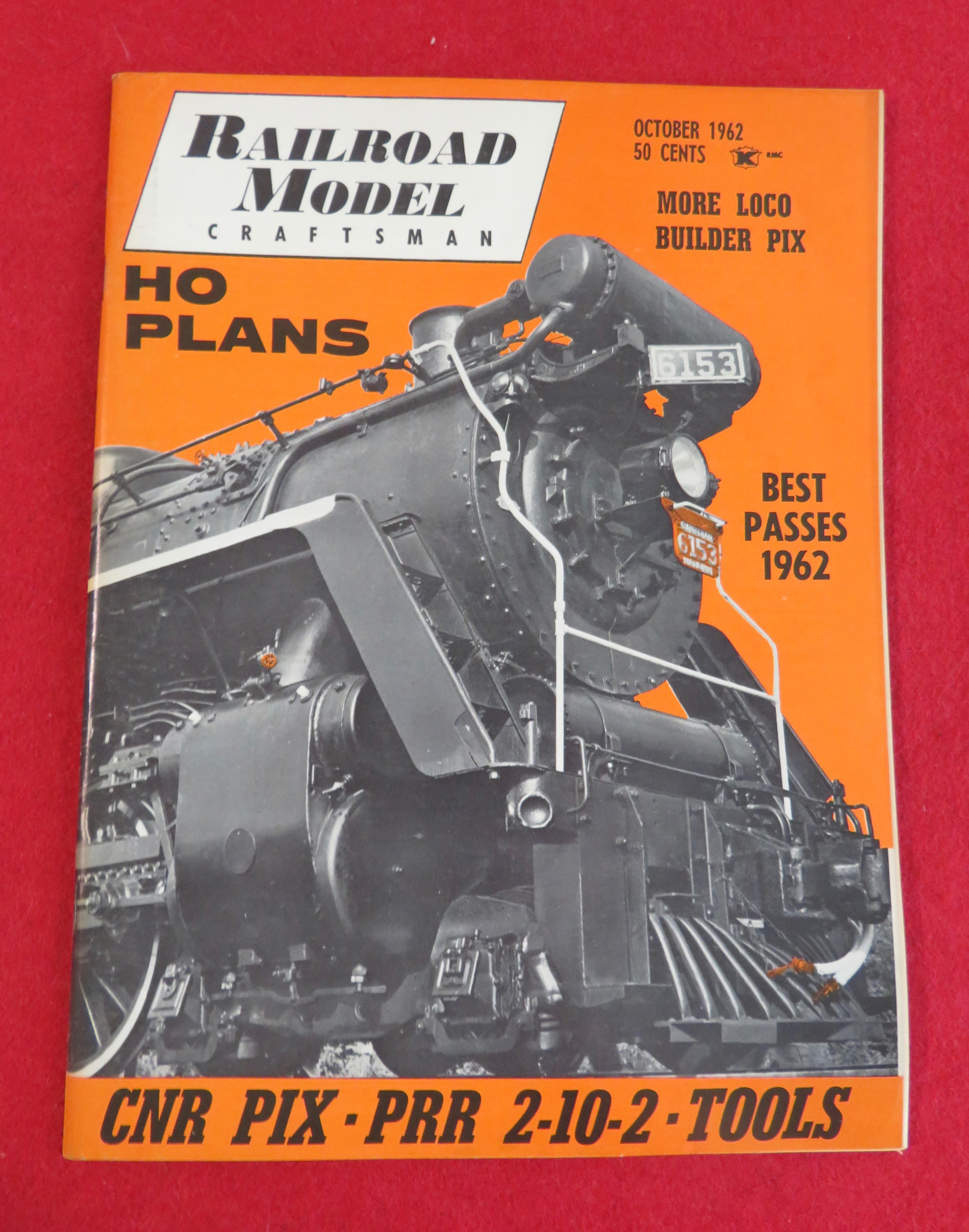 Railroad Model Craftsman Magazine October 1962