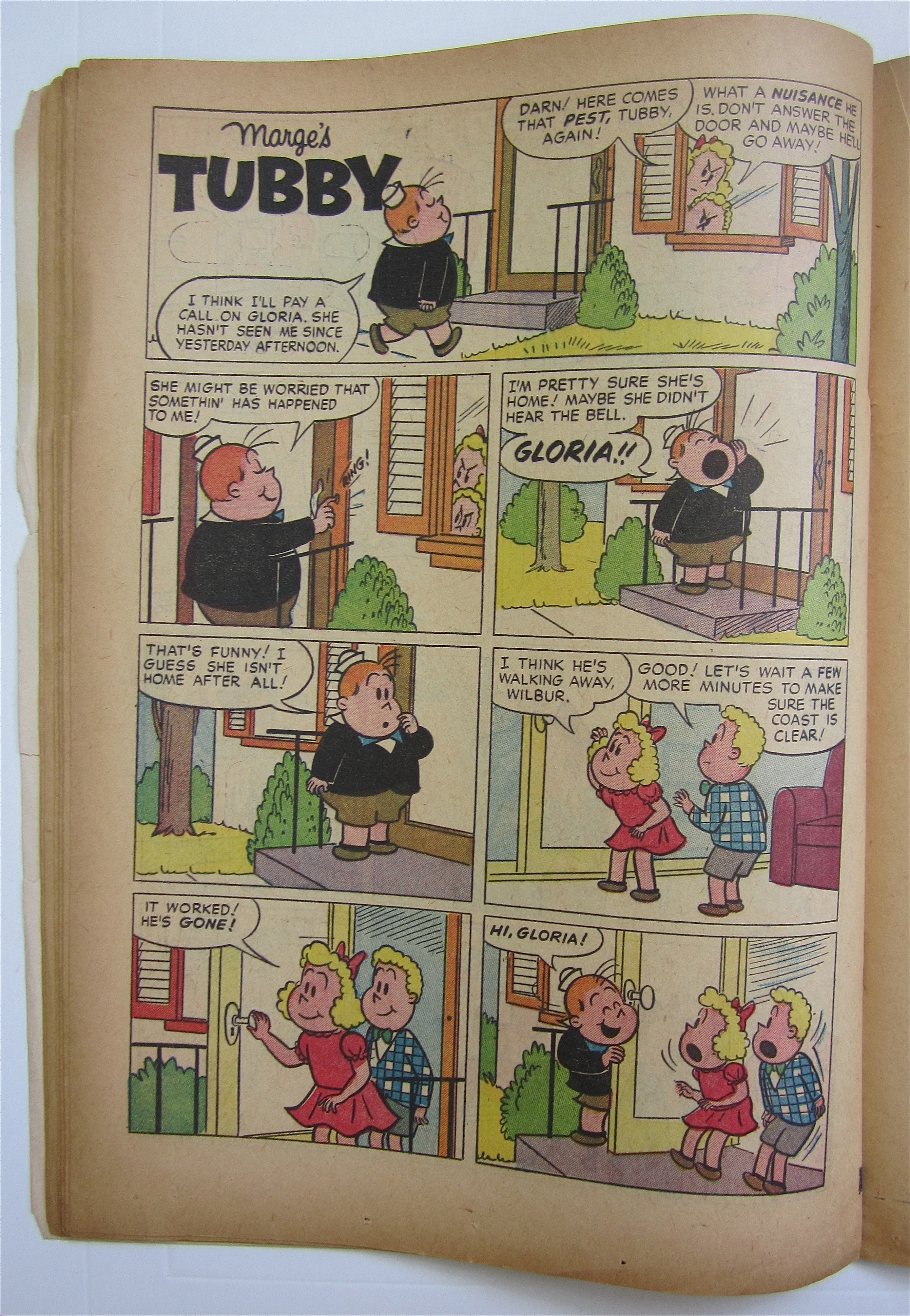 Marge's Tubby Comic September-October 1958