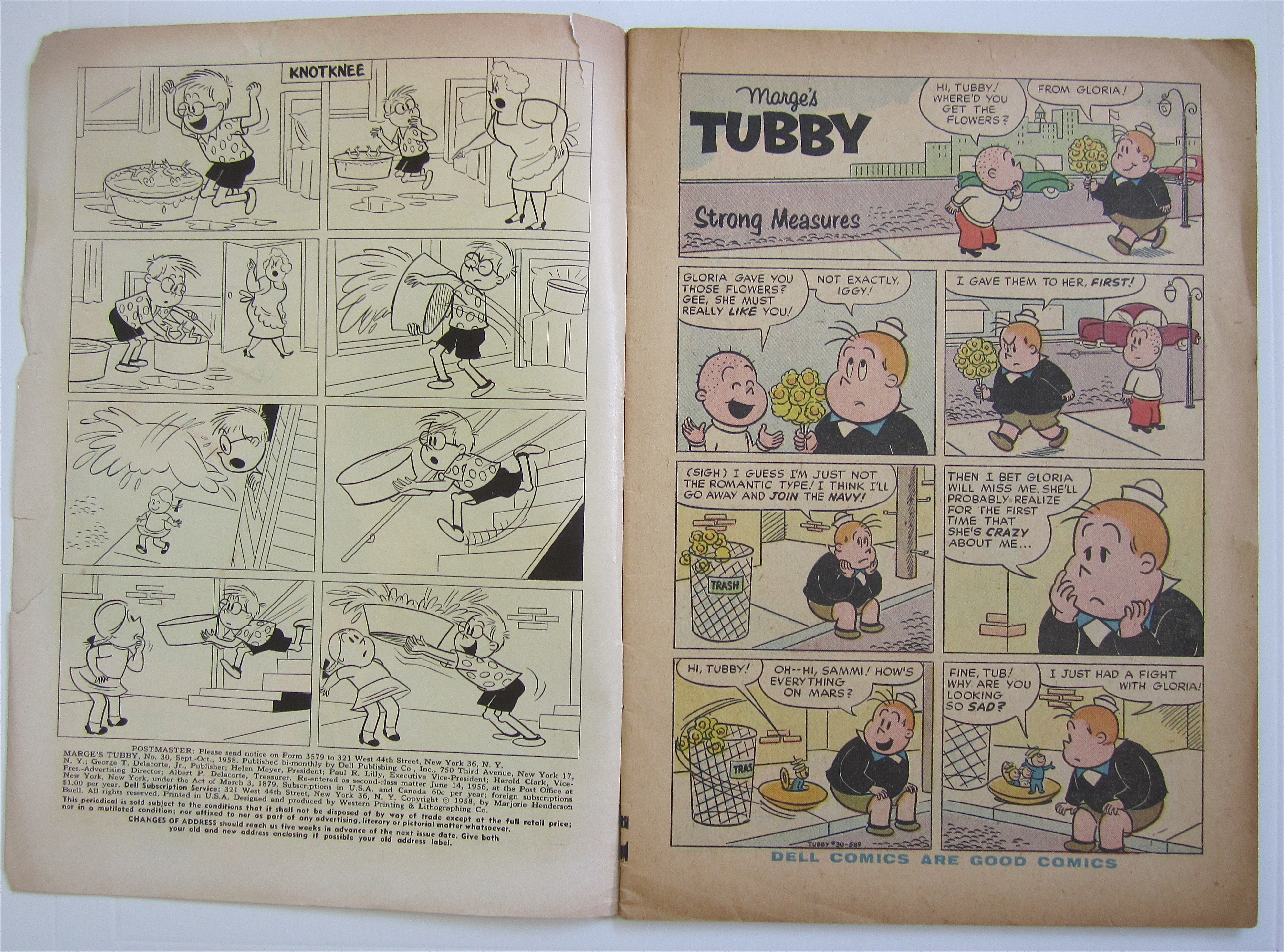Marge's Tubby Comic September-October 1958