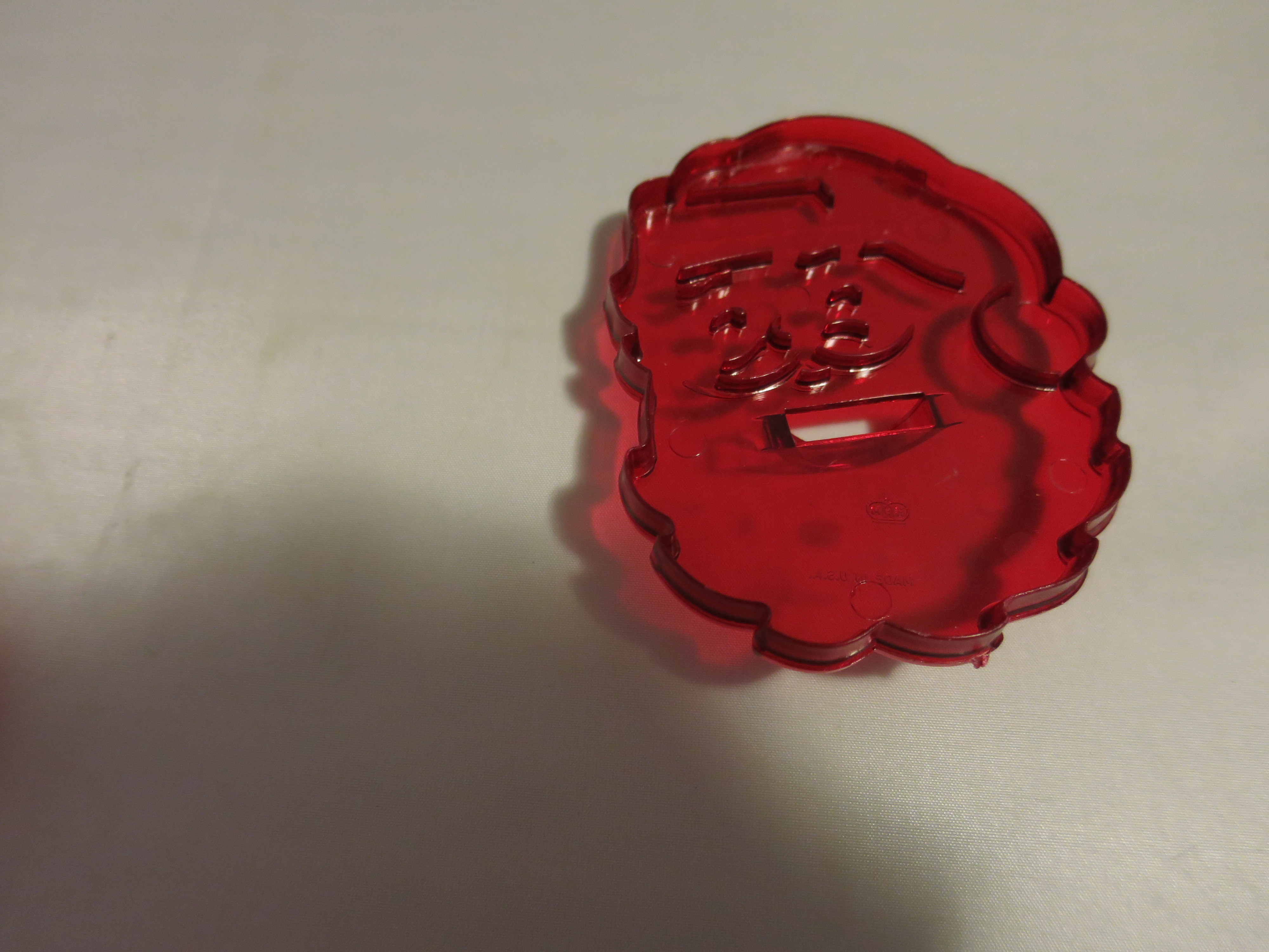 Vintage Turkey and Santa Cookie Cutters HRM Made in USA 1960s