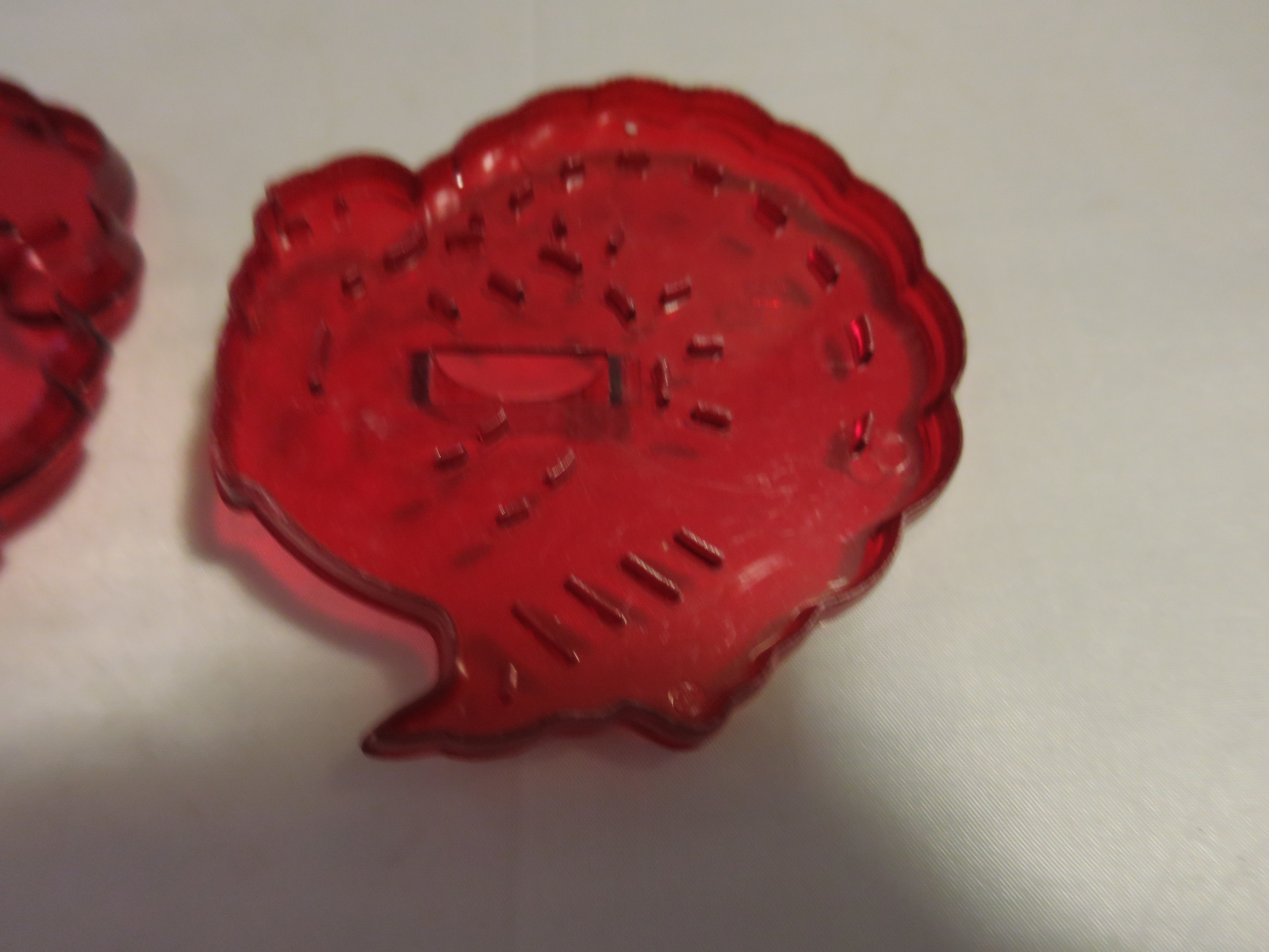 Vintage Turkey and Santa Cookie Cutters HRM Made in USA 1960s