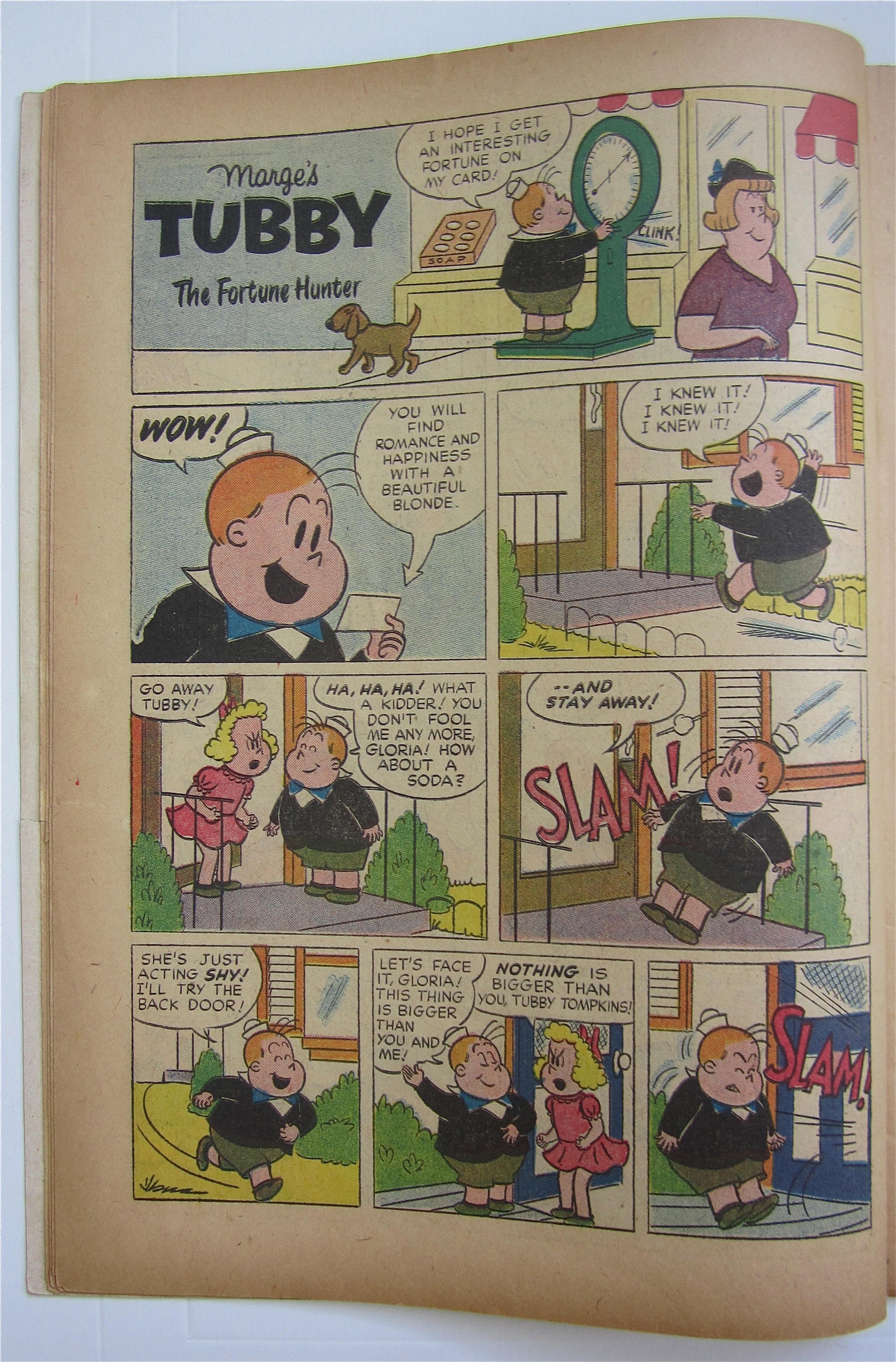Marge's Tubby Comic July-August 1958 Slow Poke
