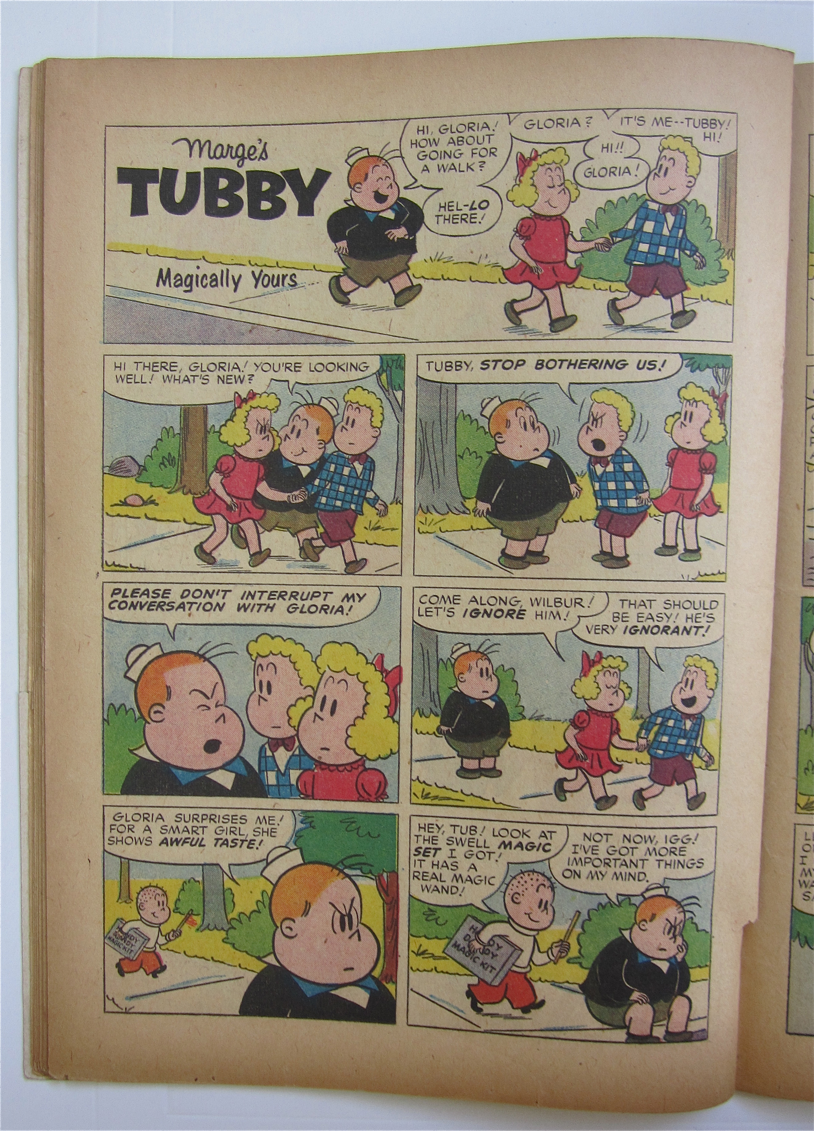 Marge's Tubby Comic July-August 1958 Slow Poke
