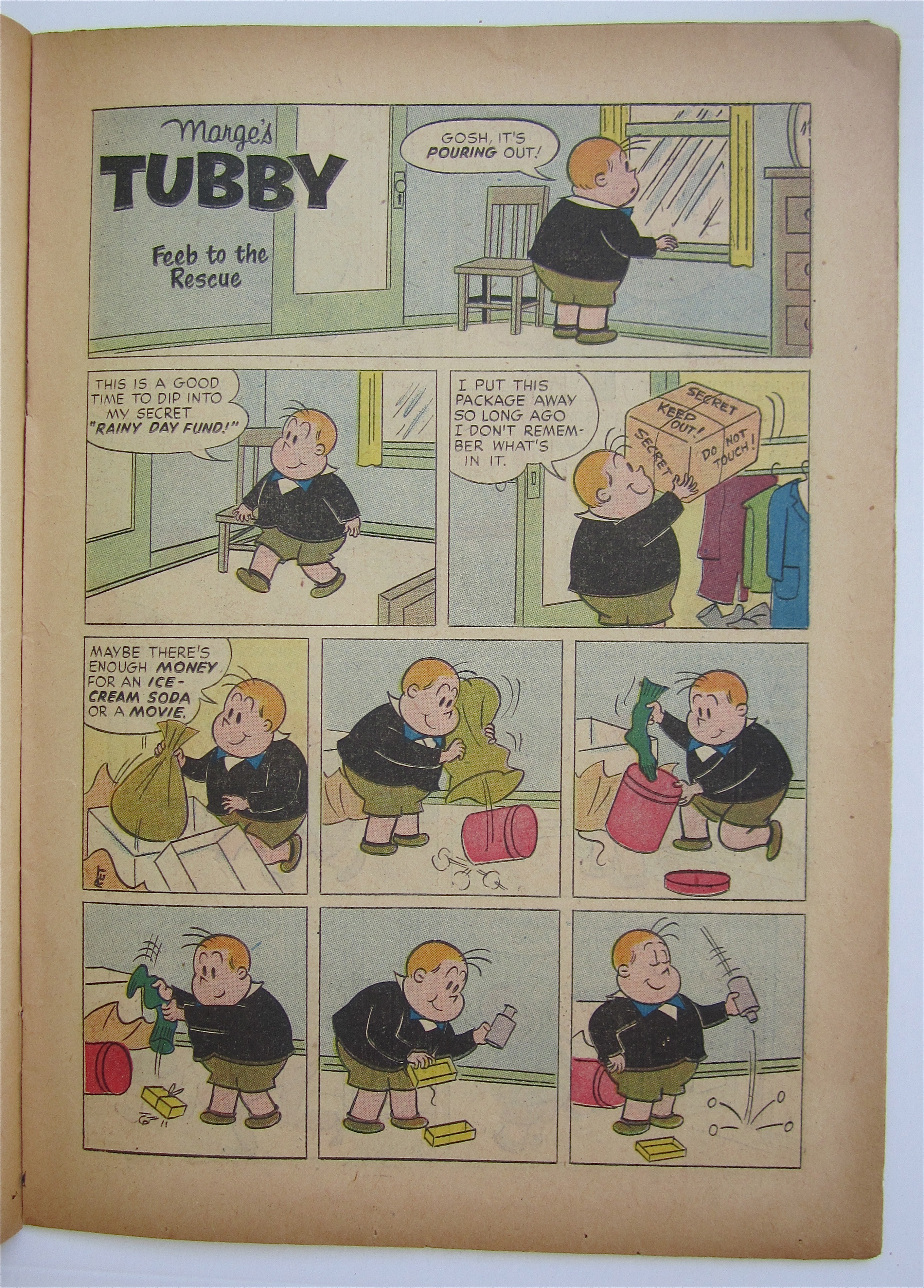 Marge's Tubby Comic July-August 1958 Slow Poke