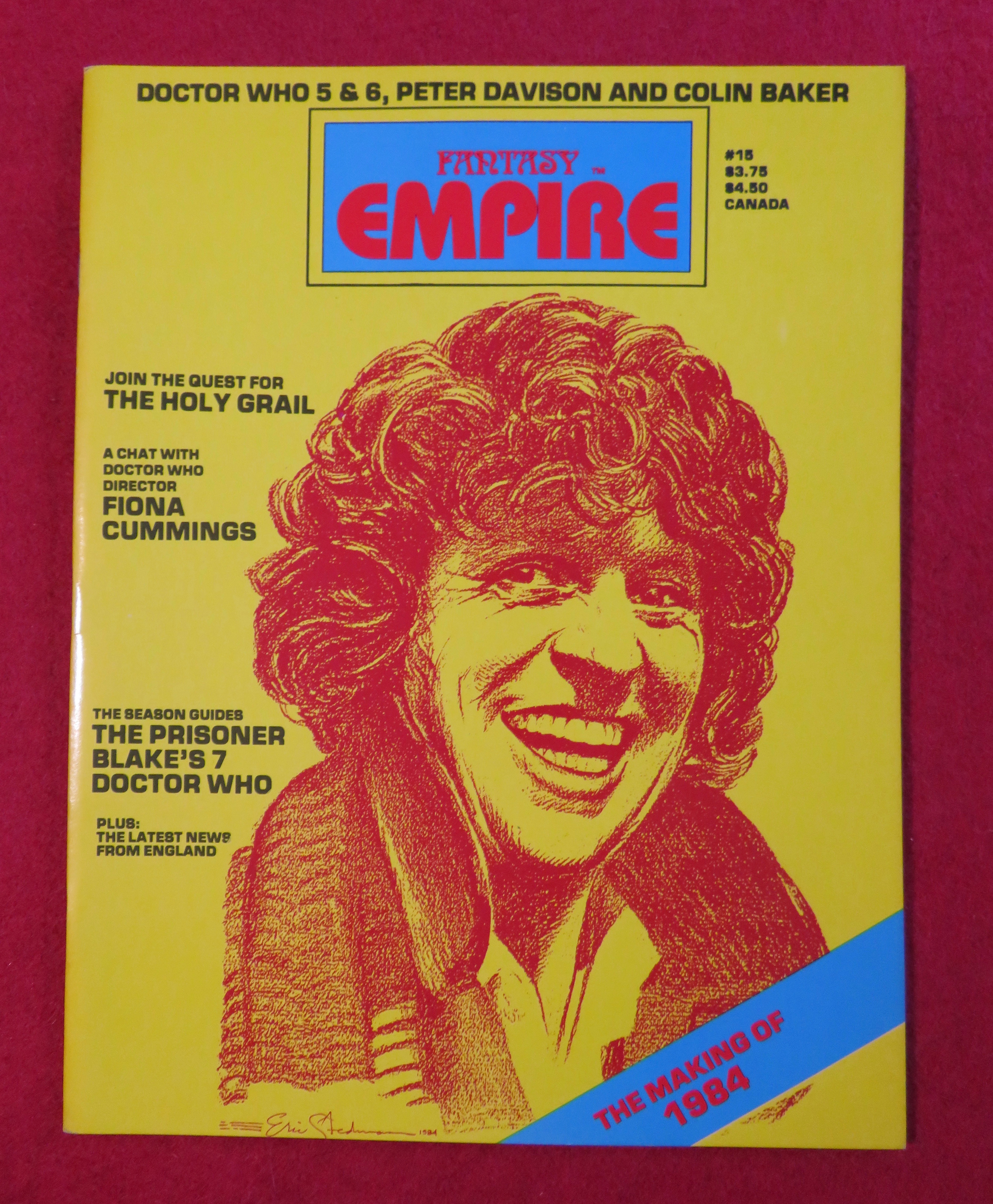 Fantasy Empire Magazine January 1984 Fiona Cummings