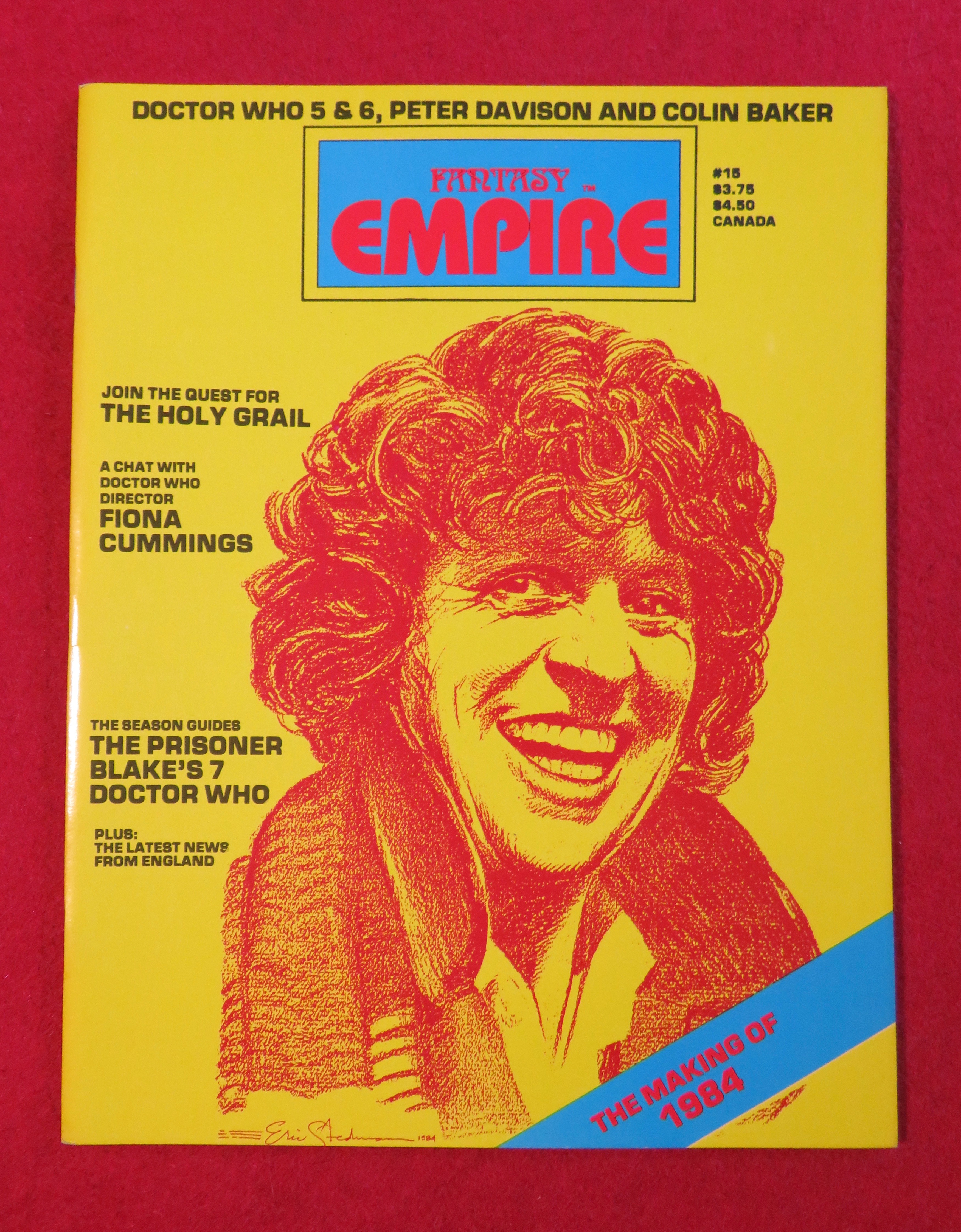 Fantasy Empire Magazine January 1984 Fiona Cummings