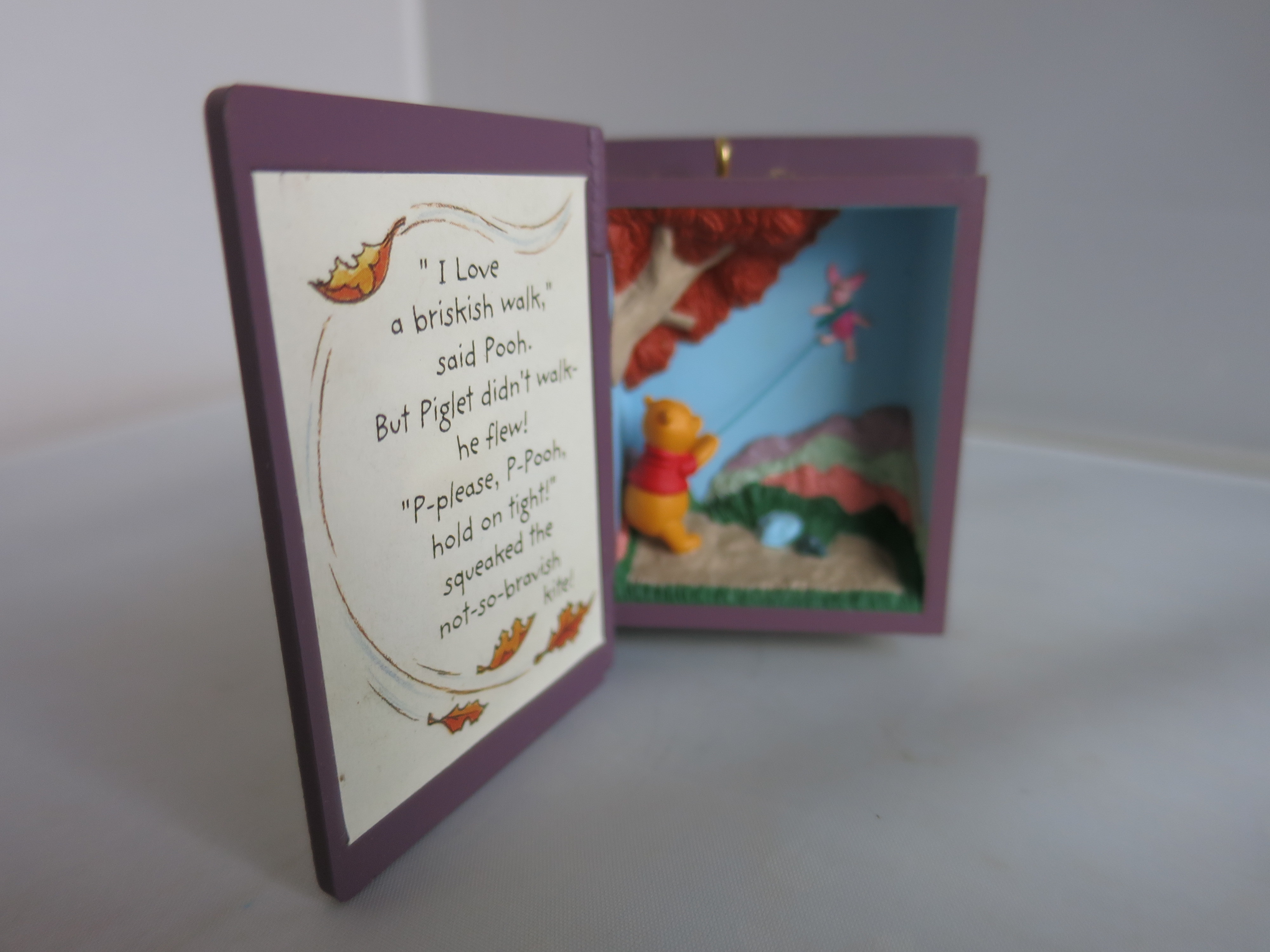 Winnie The Pooh A Blustery Day Hallmark 2000 Ornament