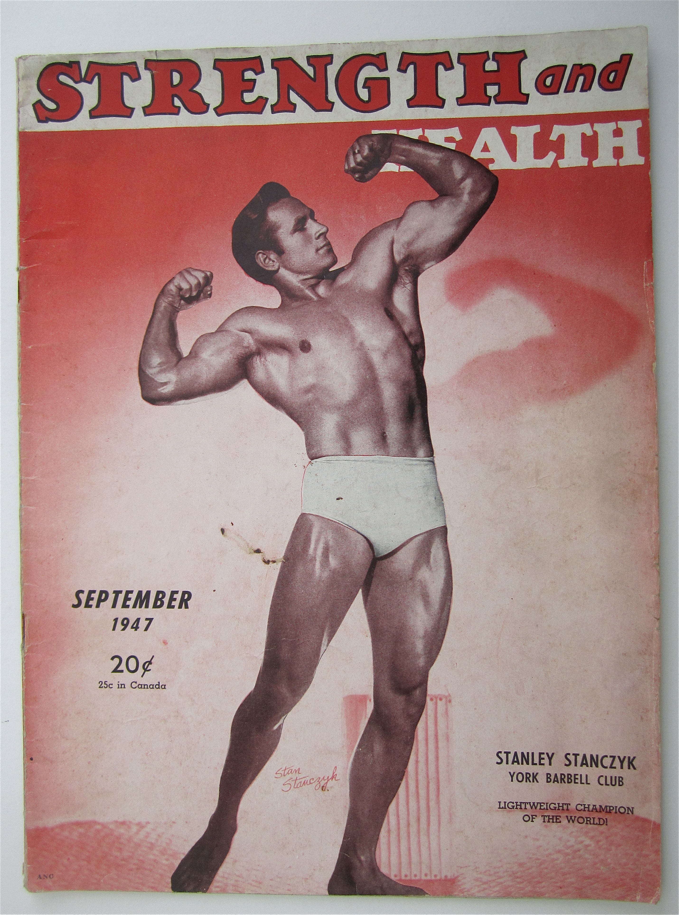 Strength & Health Magazine September 1947 S Stanczyk