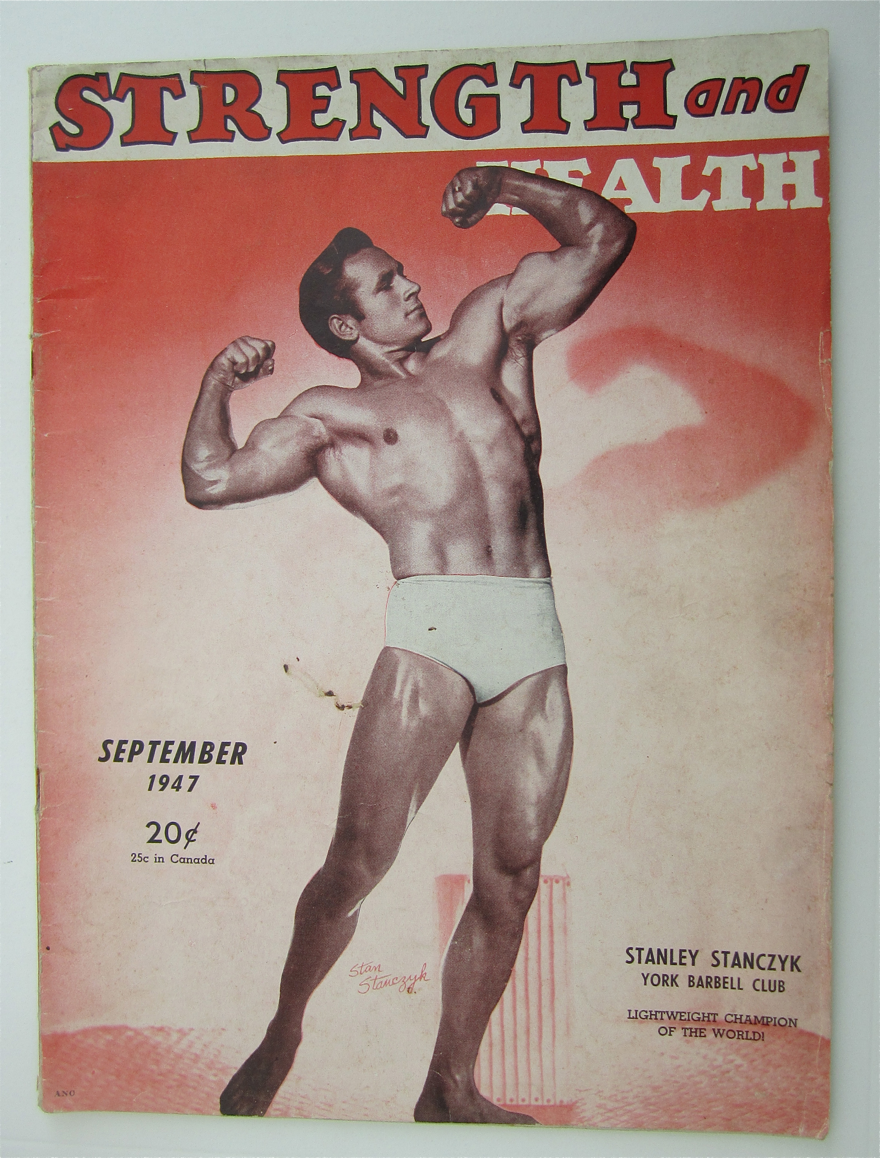 Strength & Health Magazine September 1947 S Stanczyk