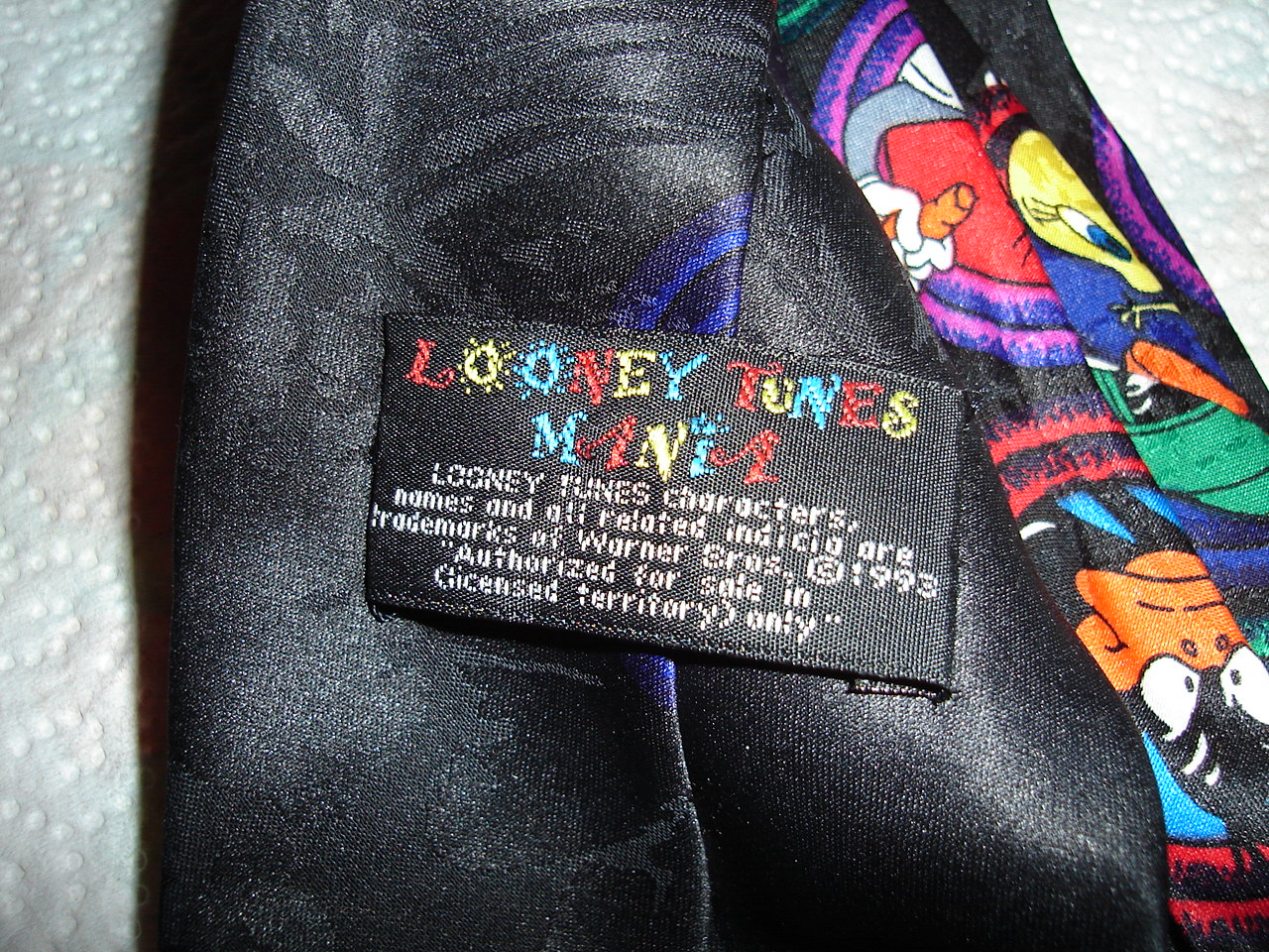 Looney Tunes Neck Tie