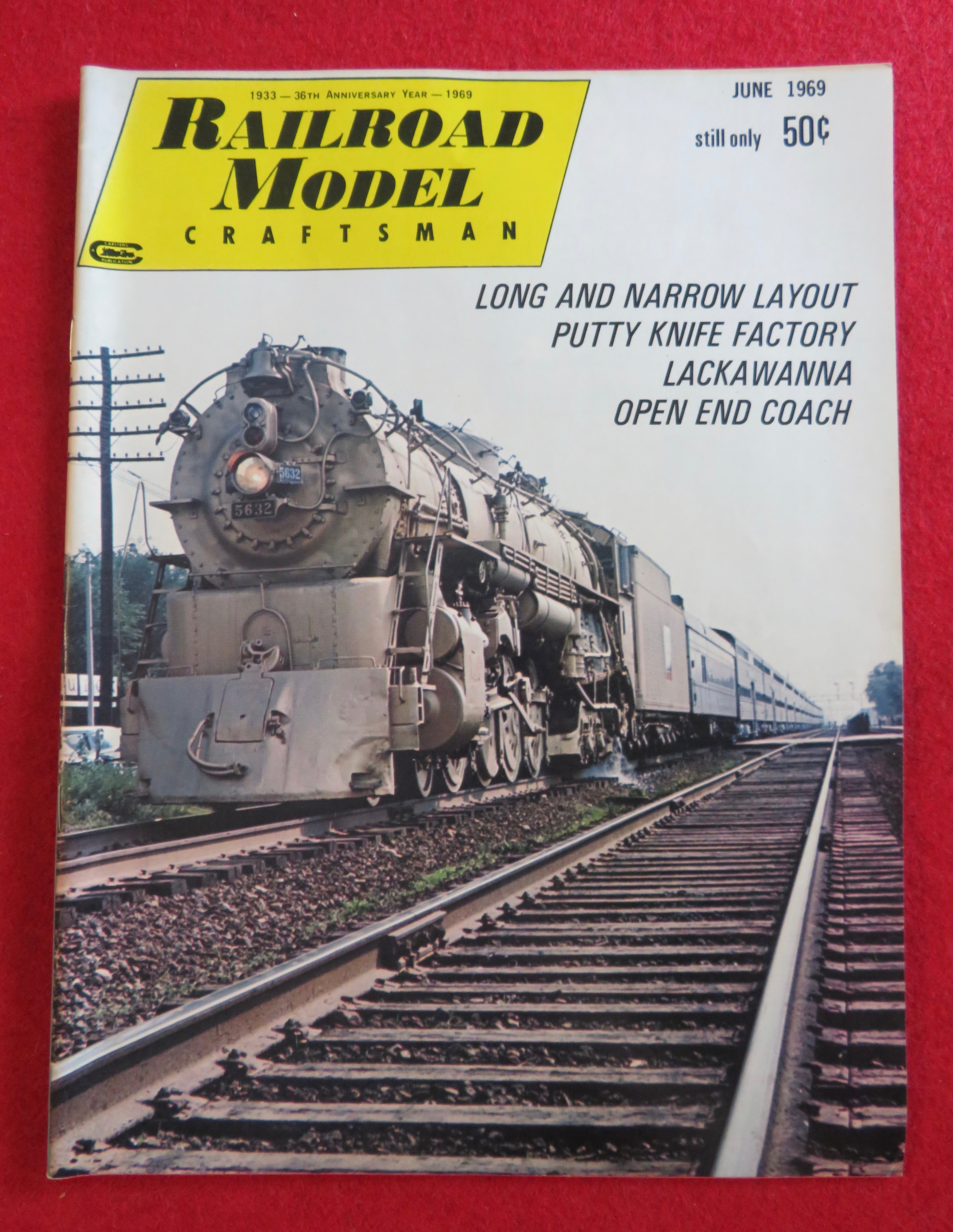 Railroad Model Craftsman Magazine April 1969