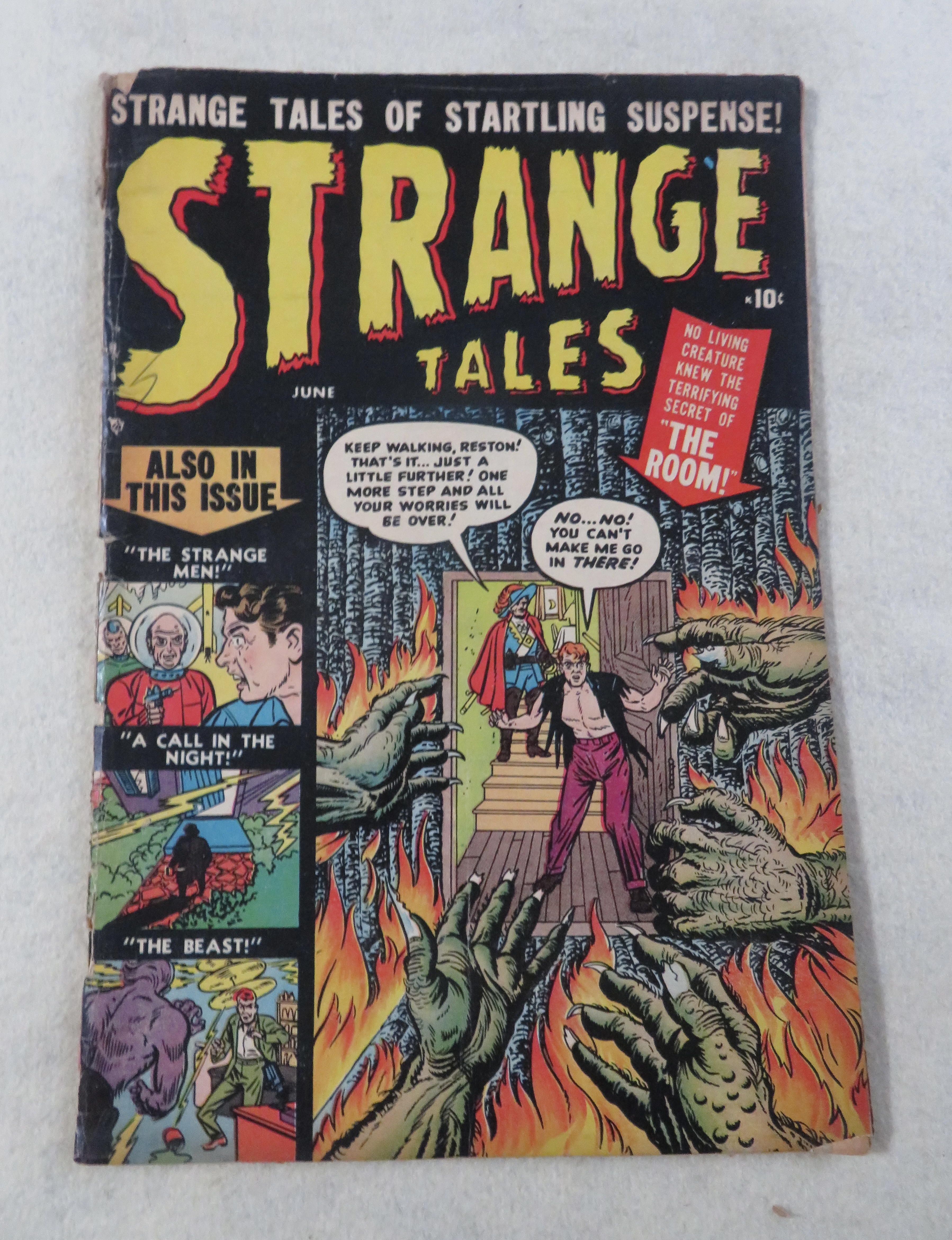 Strange Tales Comic June 1951 Call In The Night