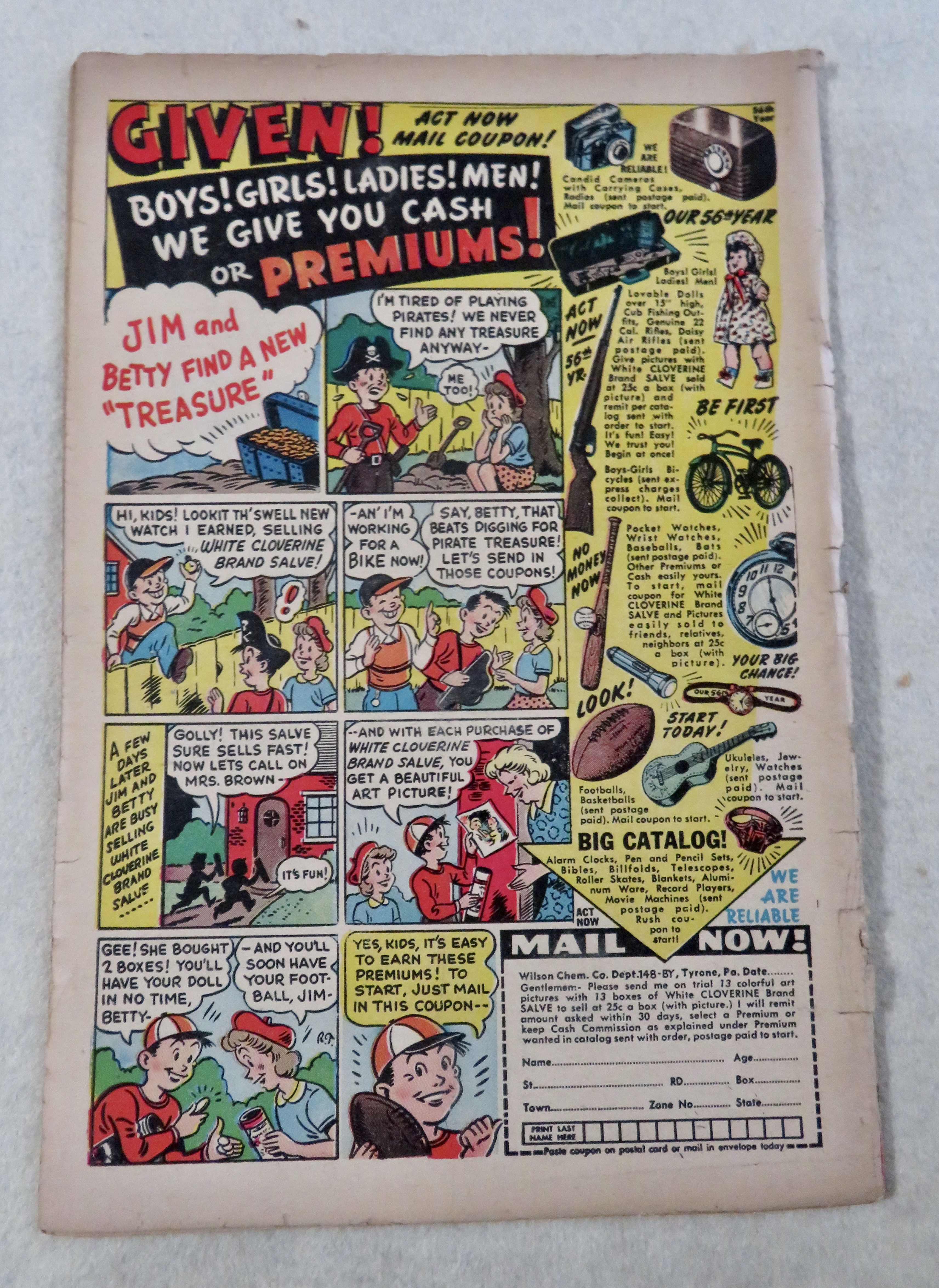 Strange Tales Comic June 1951 Call In The Night