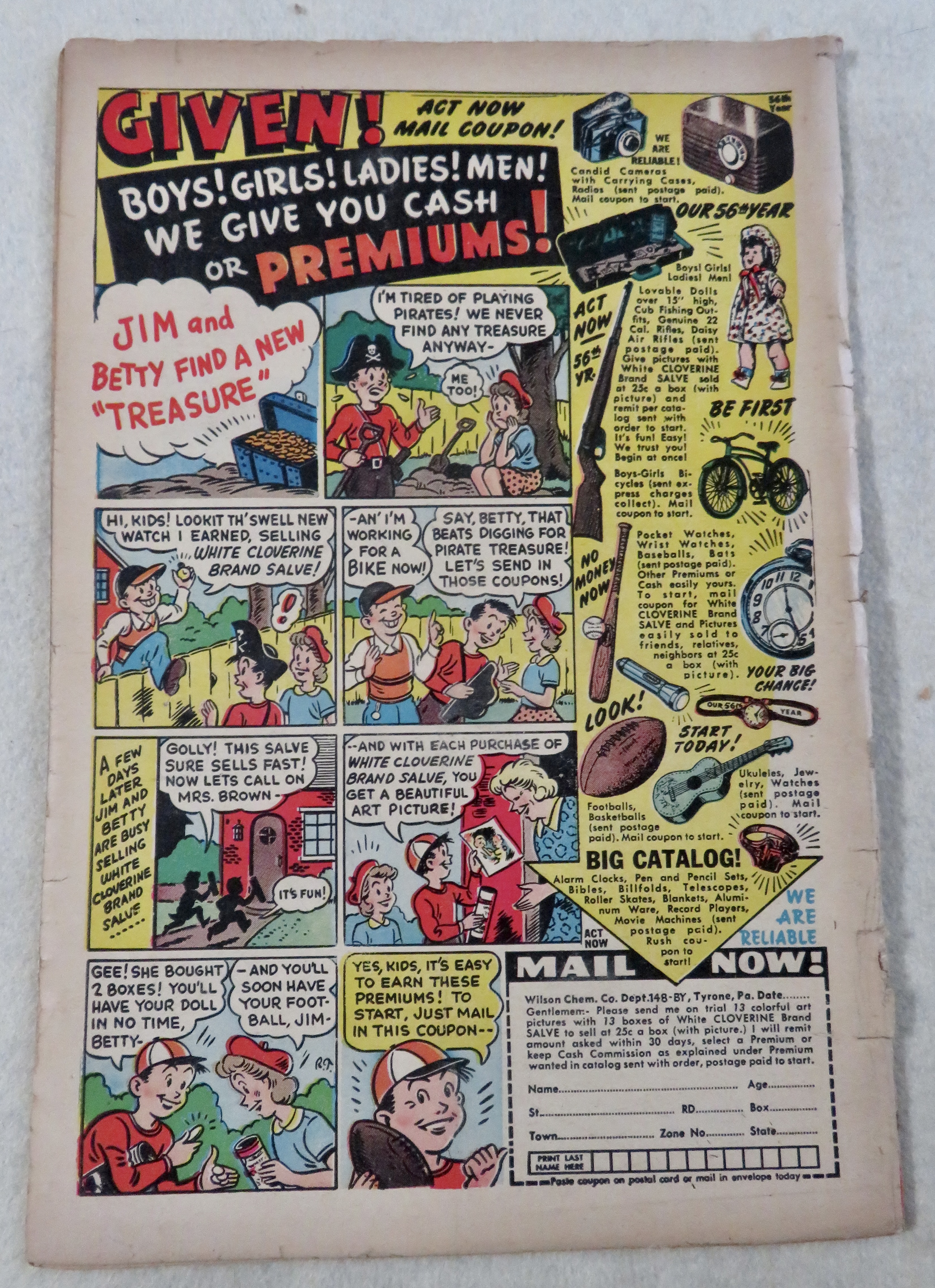 Strange Tales Comic June 1951 Call In The Night