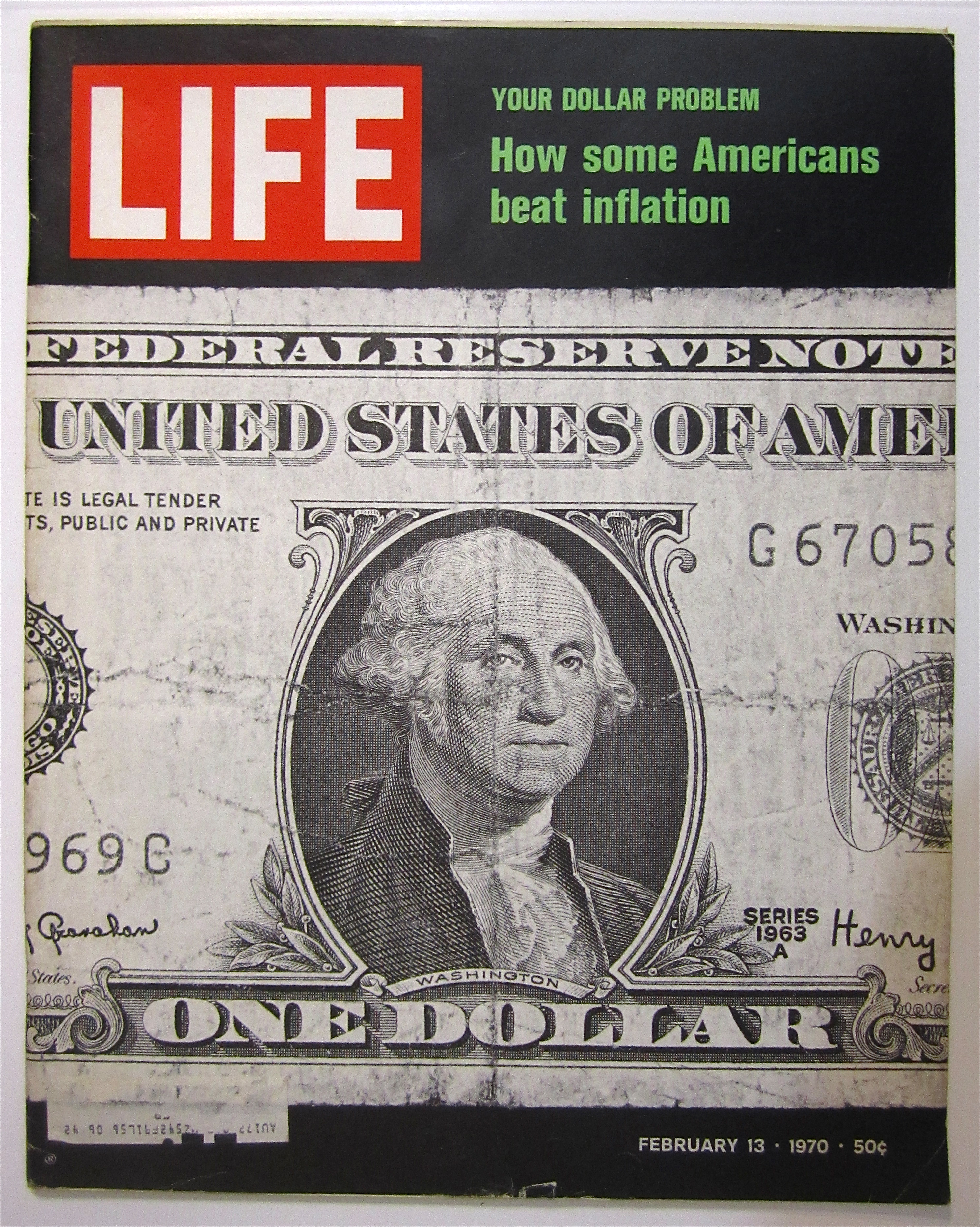 Life Magazine February 13, 1970 Americans & Inflation