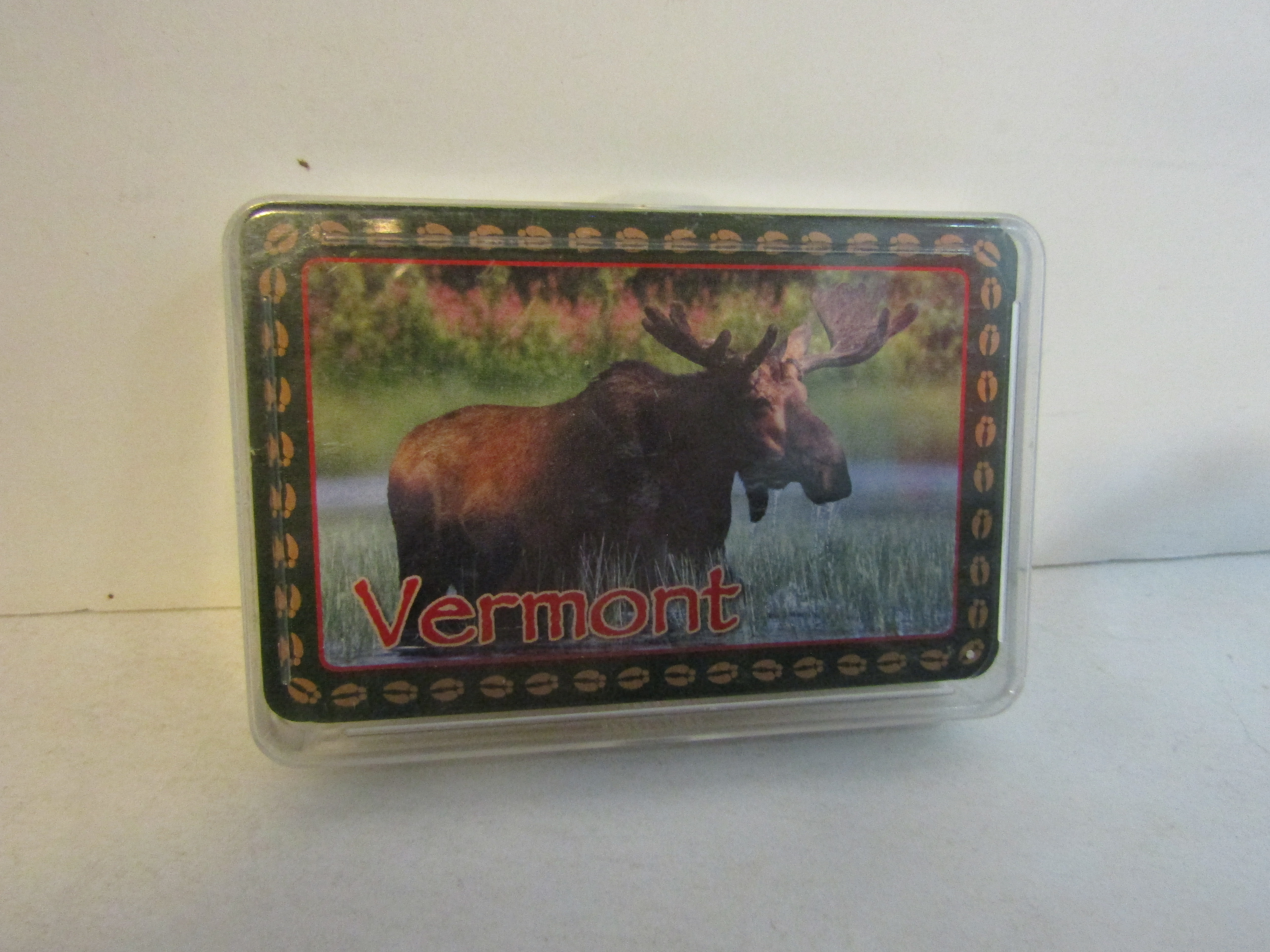 Souvenir Vermont Moose /Maine Lighthouse Card Decks