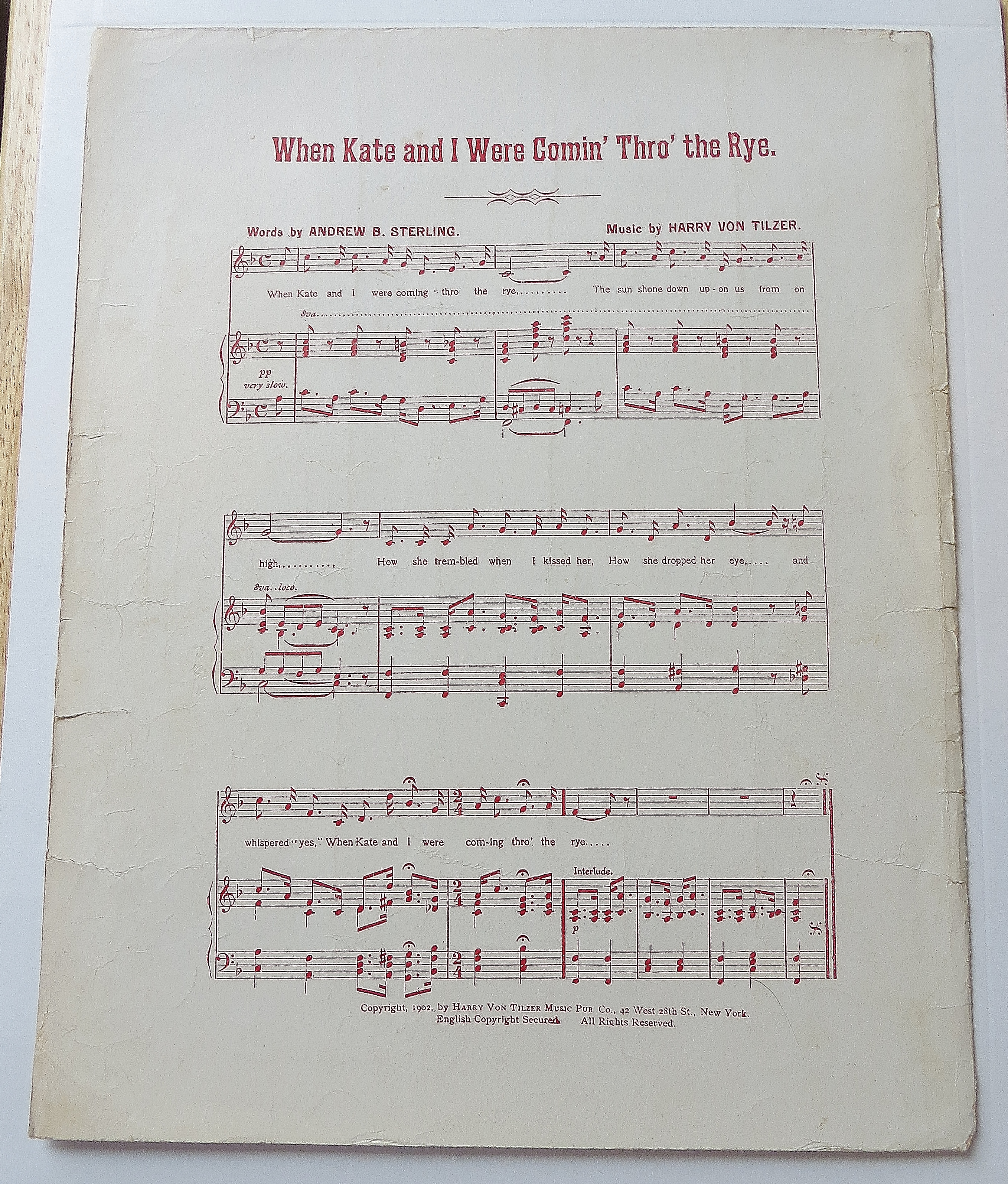 1902 In The Sweet Bye And Bye