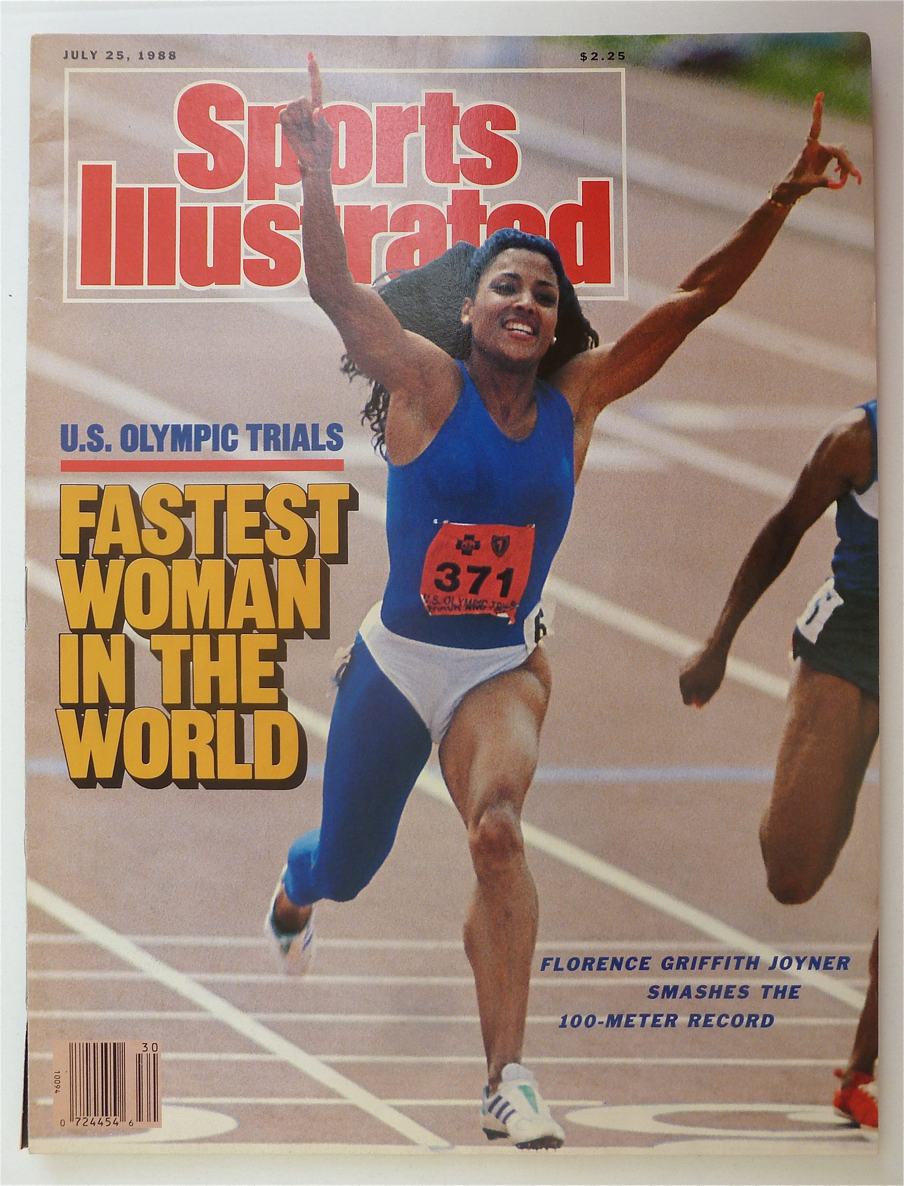 Sports Illustrated July 25, 1988 Florence Joyner