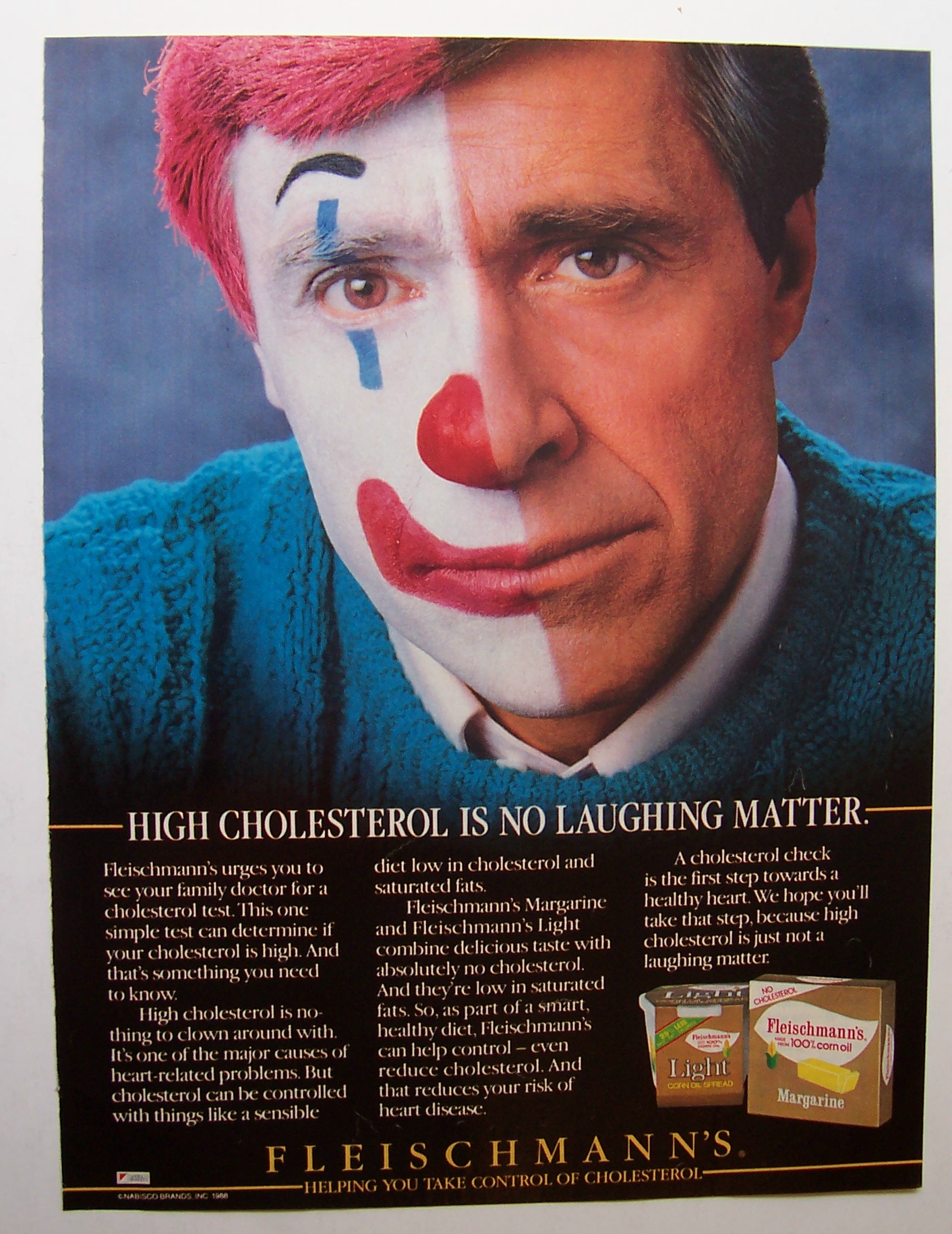 1988 Fleischmann's Margarine