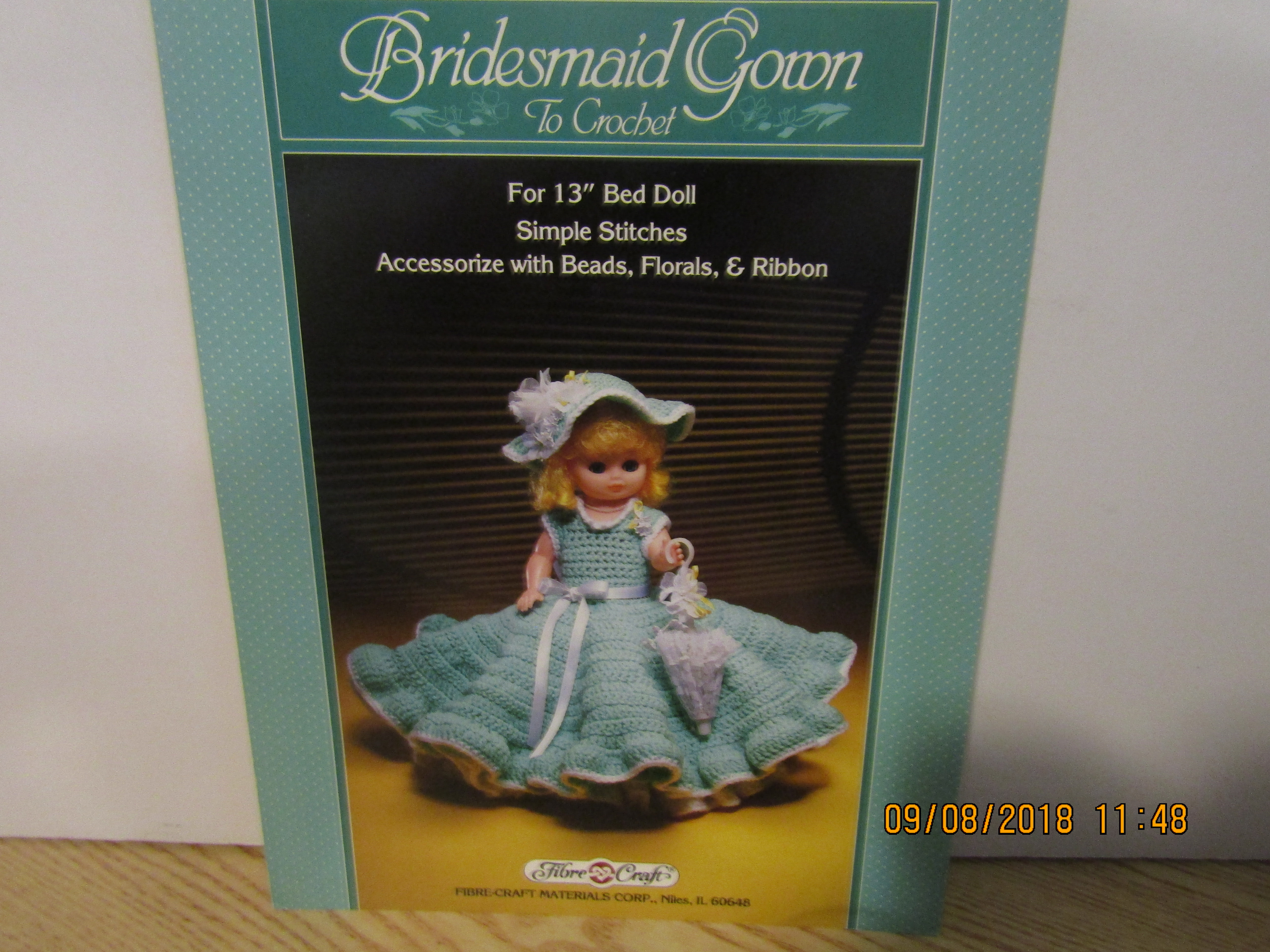 Fibre-Craft Bridesmaid Gown To Crochet #146