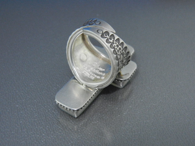 David Troutman Mother Of Pearl Sterling Silver Ring