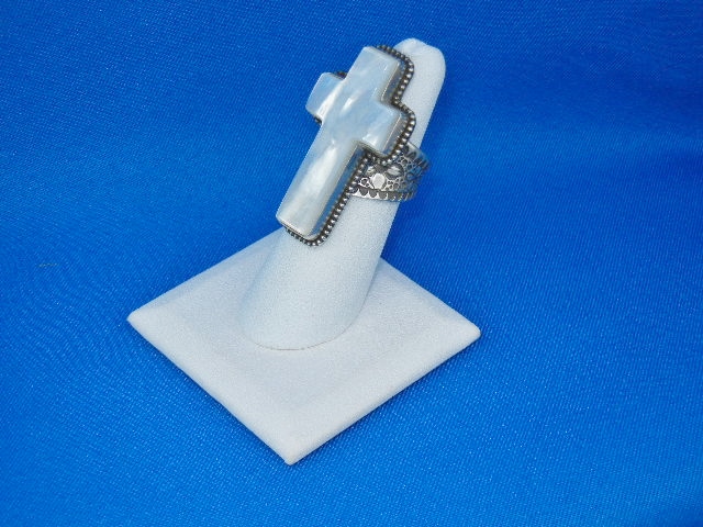 David Troutman Mother Of Pearl Sterling Silver Ring