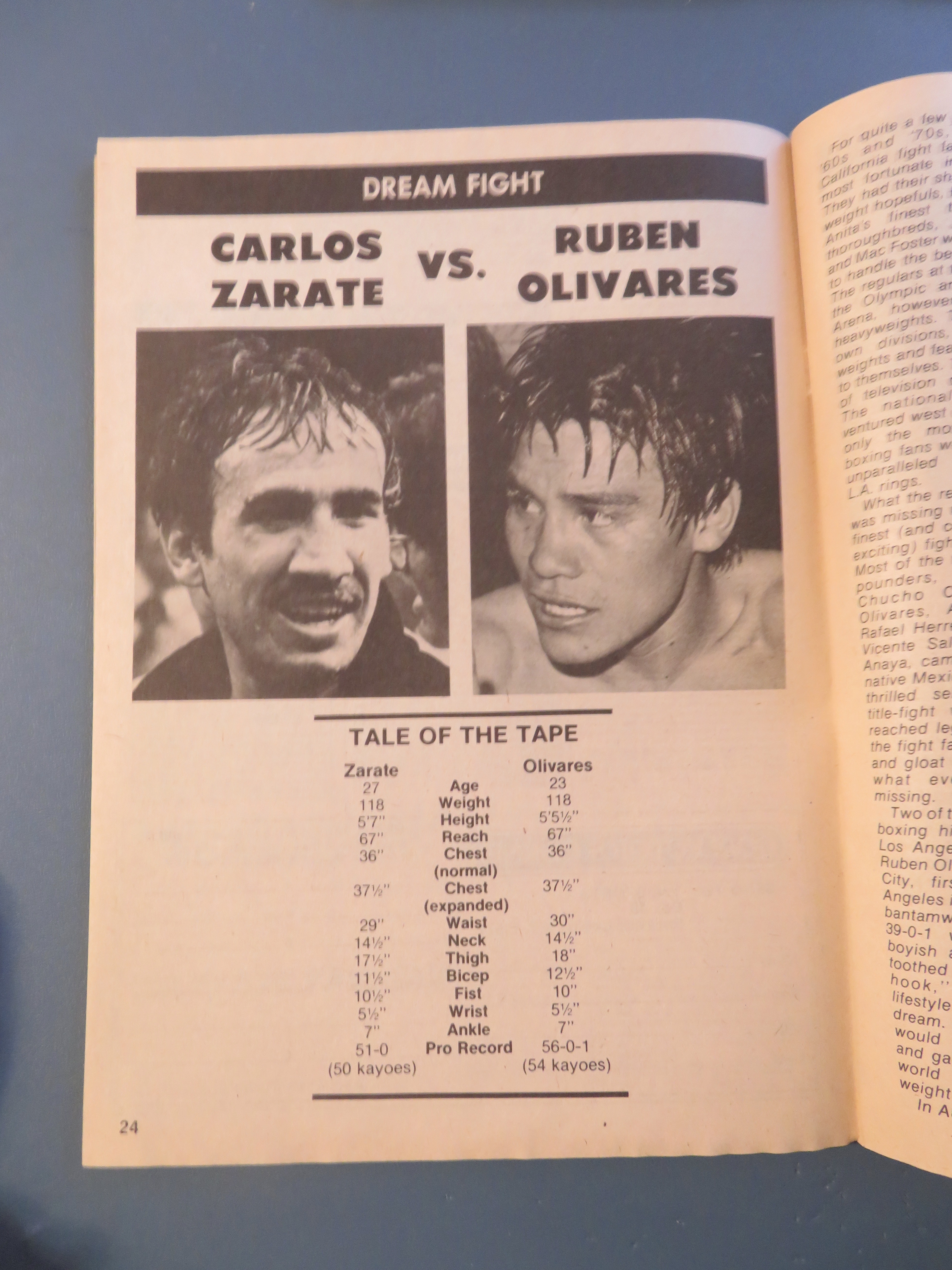 Big Book Of Boxing Magazine March 1982 Holmes vs Snipes