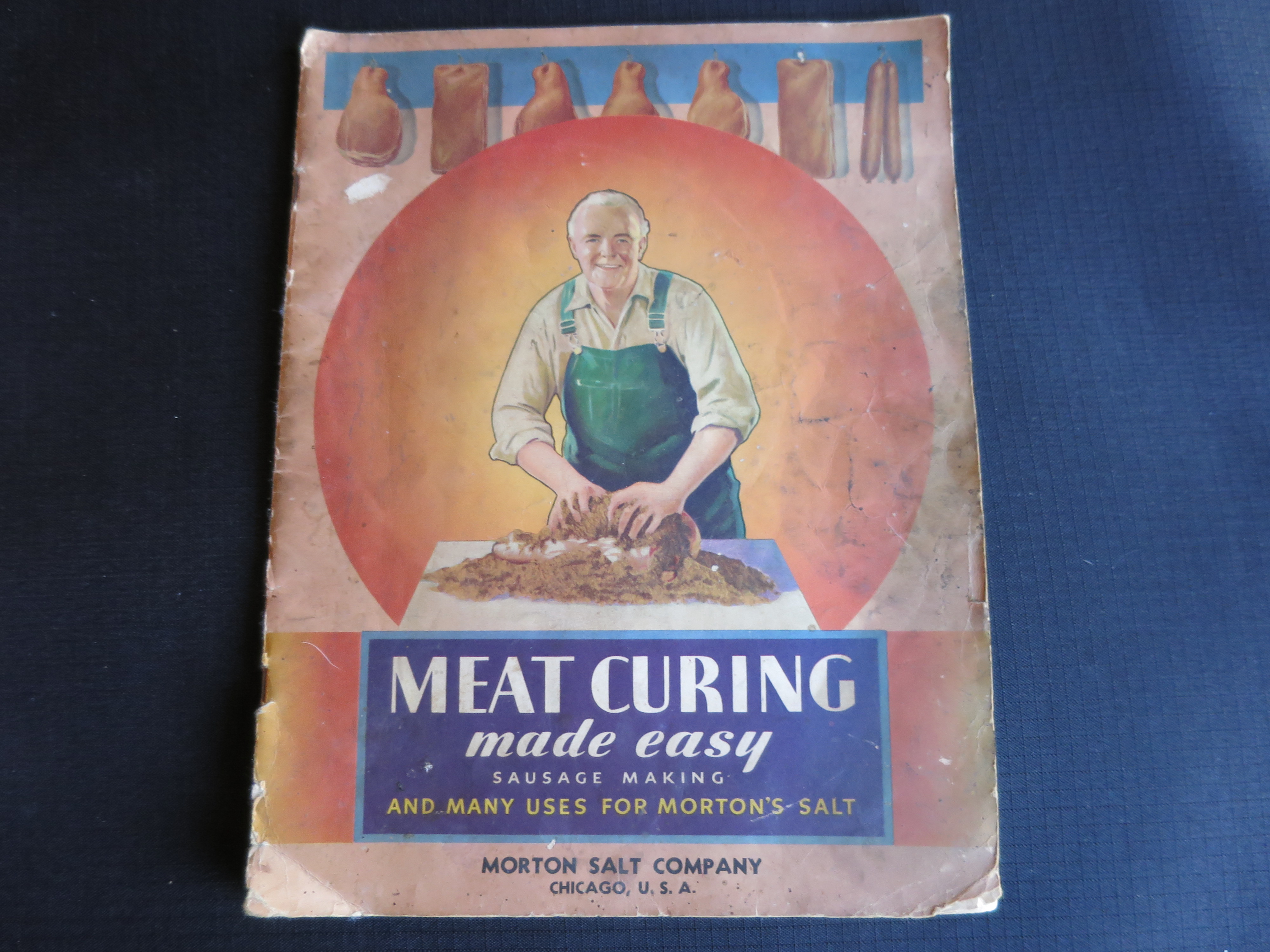 Meat Curing made easy Sausage Making and many uses 1920