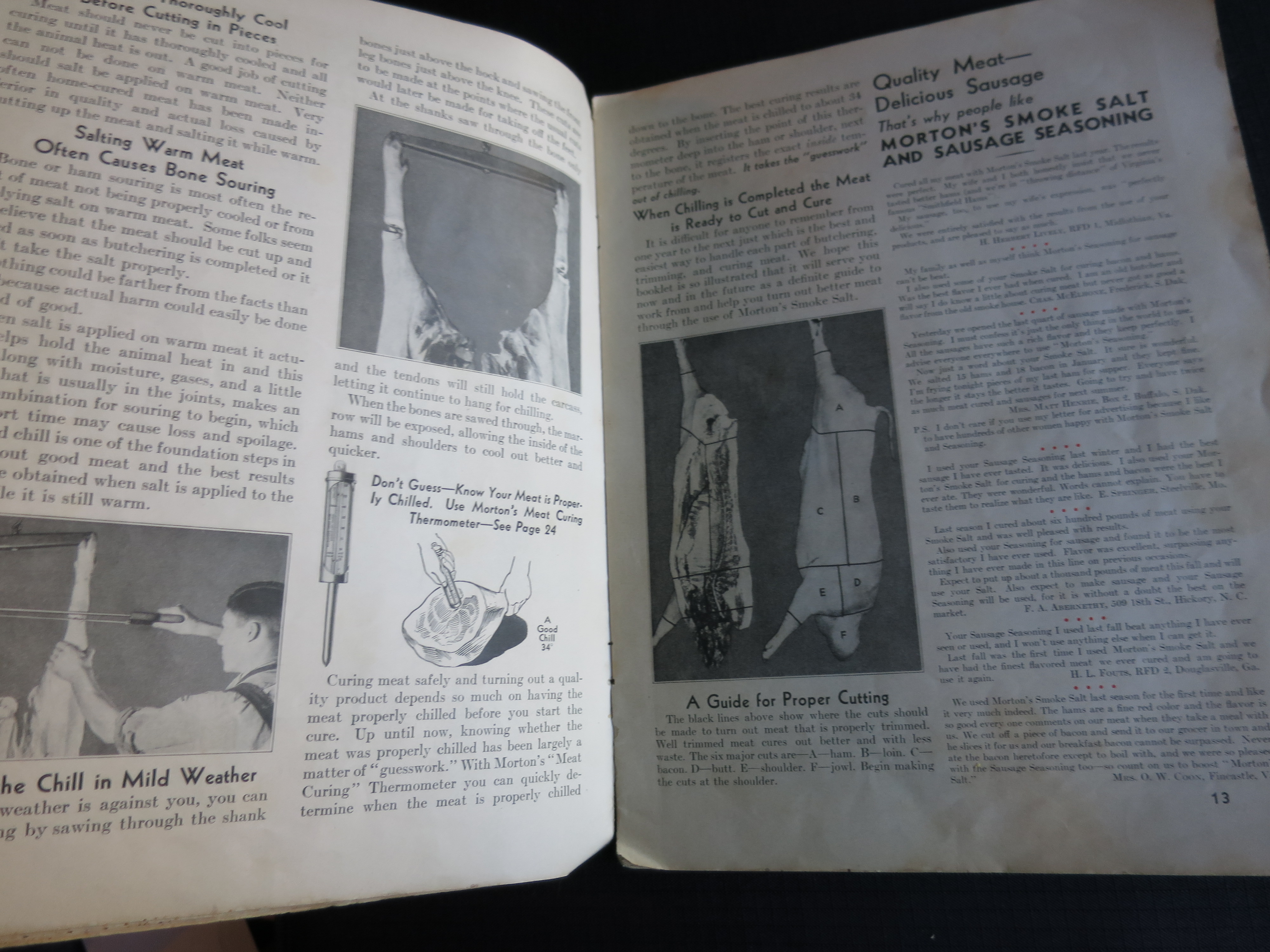 Meat Curing made easy Sausage Making and many uses 1920