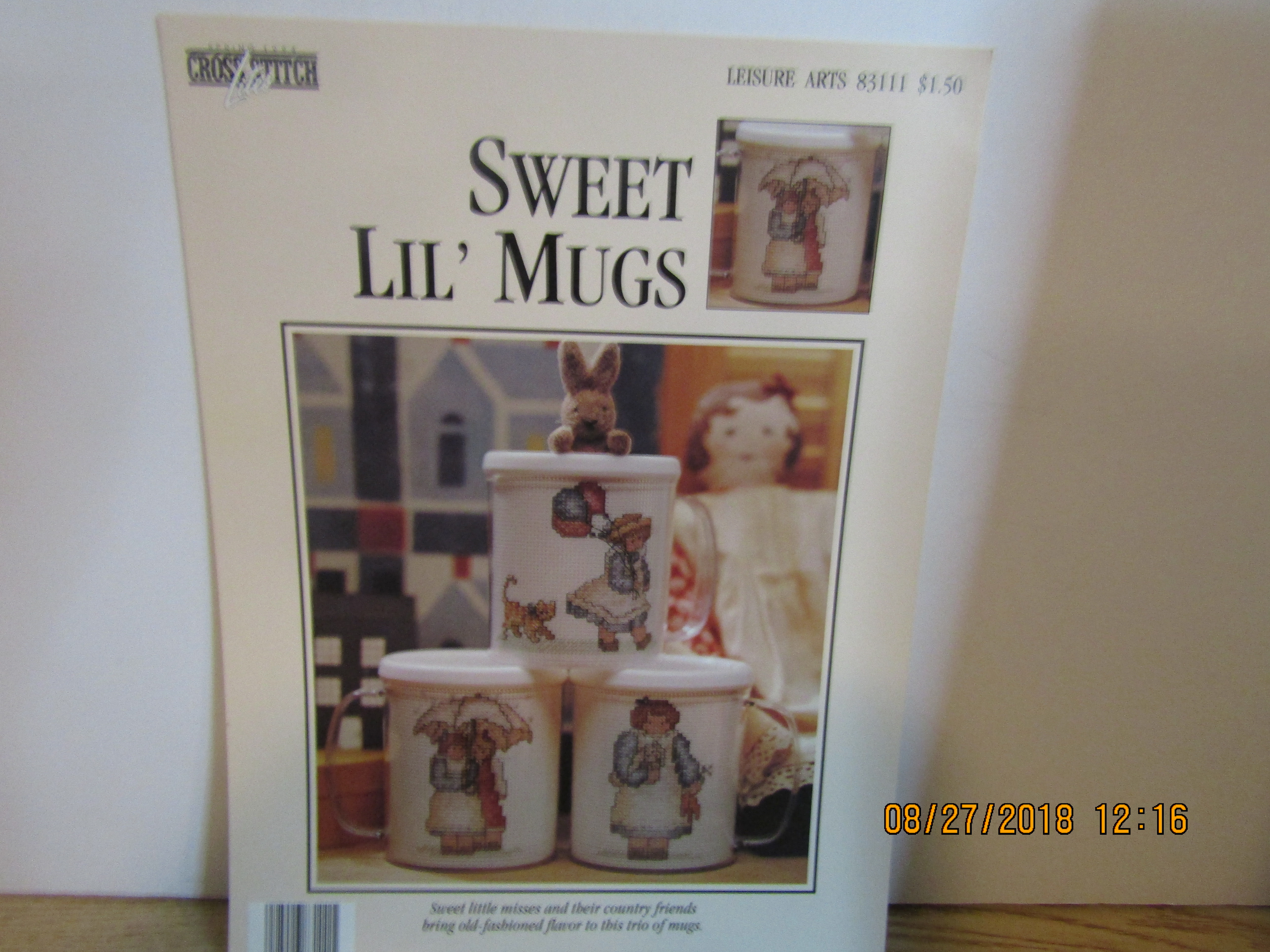 Cross Stitch Lite  Sweet Lil' Mugs  #83111