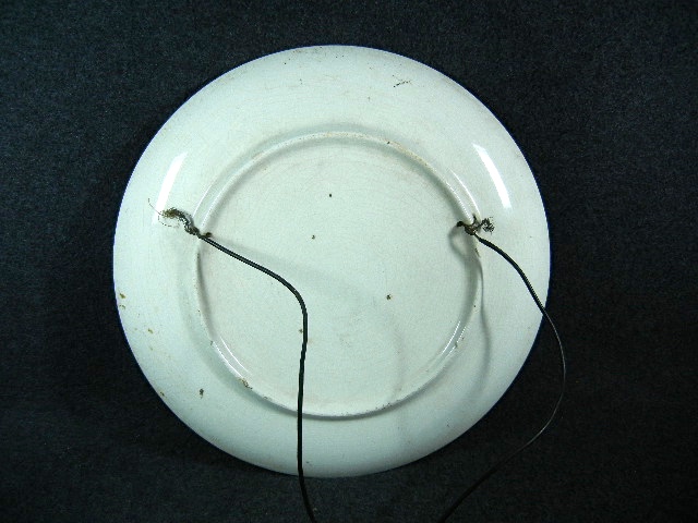 Ceramic  Spring in the Woods Plate Artist signed J Coop
