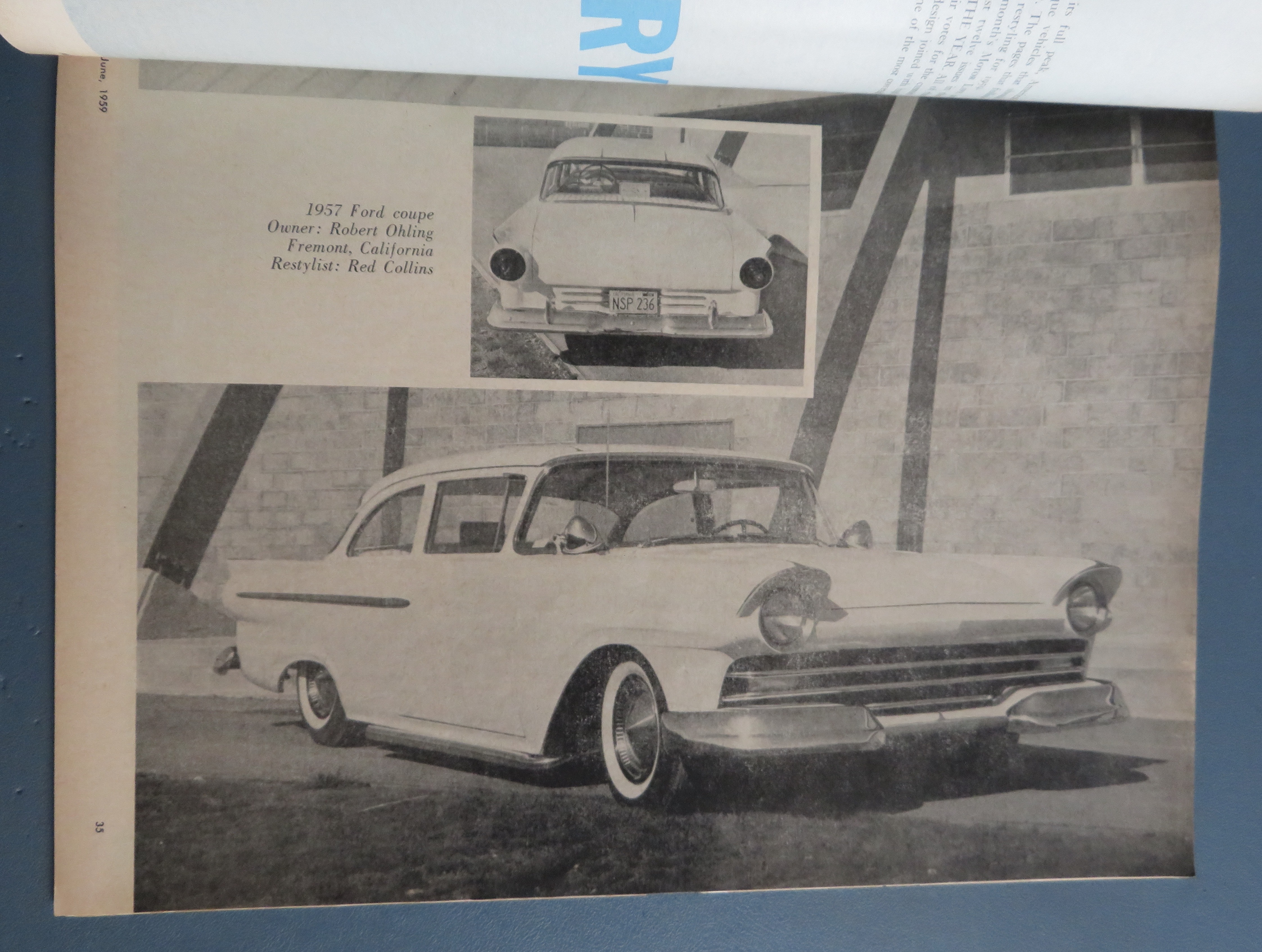 Motor Life Magazine June 1959 The Coming Big Cars