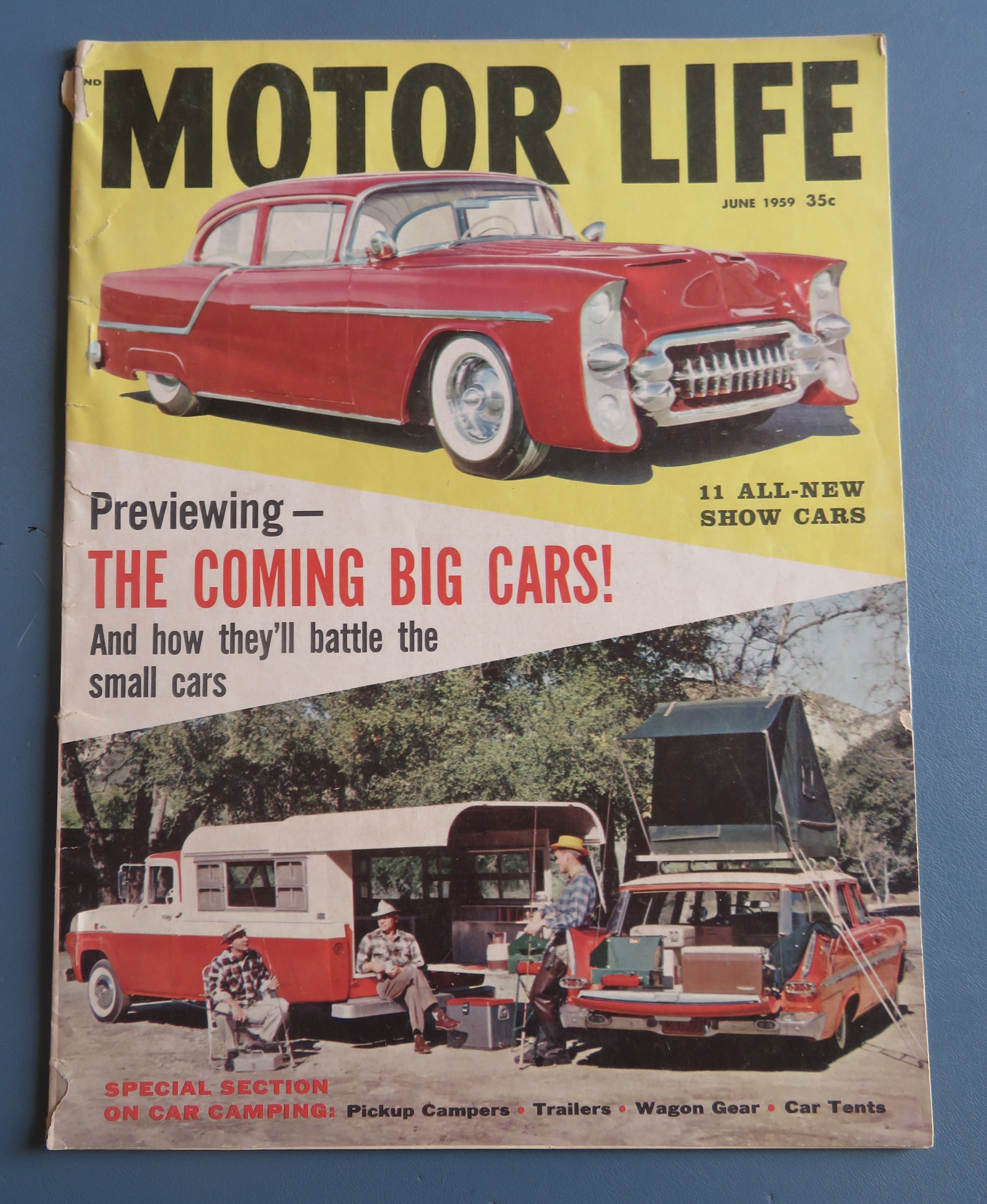 Motor Life Magazine June 1959 The Coming Big Cars