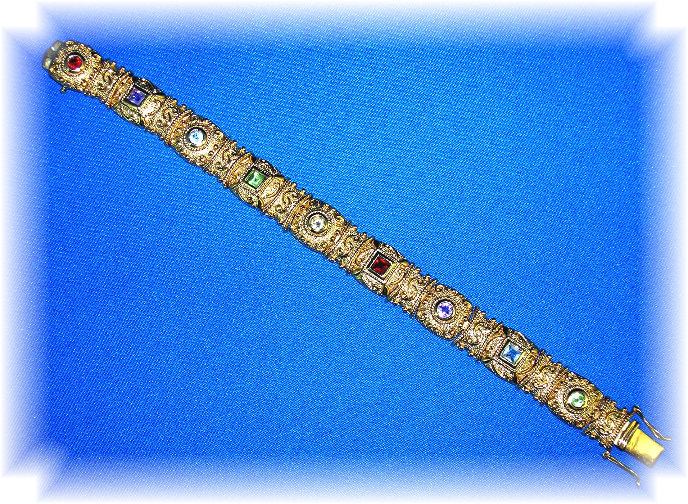 Bracelet Gold Vermeil Sterling Silver Jewels