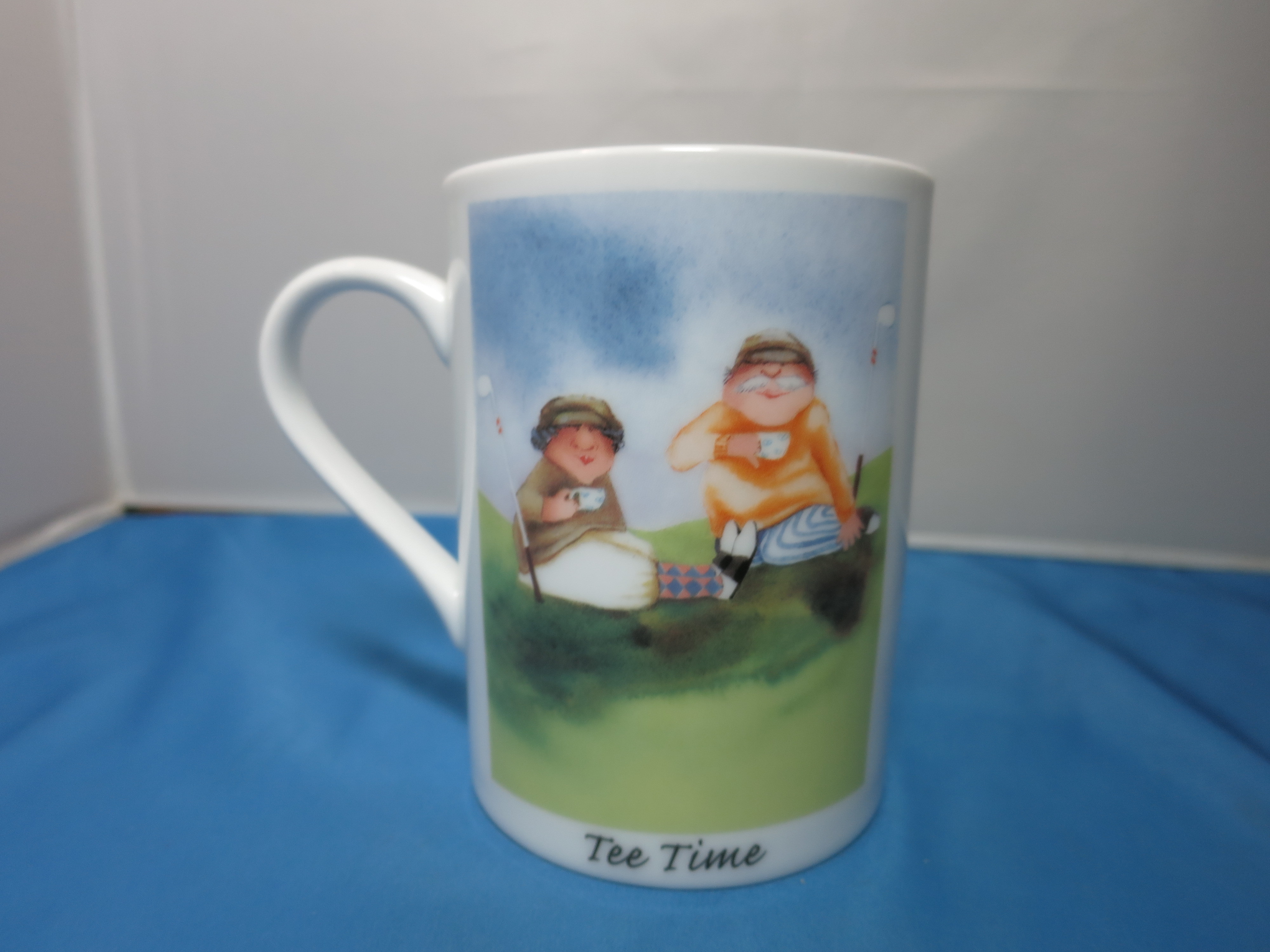 Erika Oller Tee Time Mug Cup Man Woman Golf