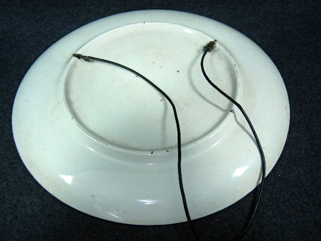 Ceramic Hand Painted A Quiet Spot Artist signed J Coope