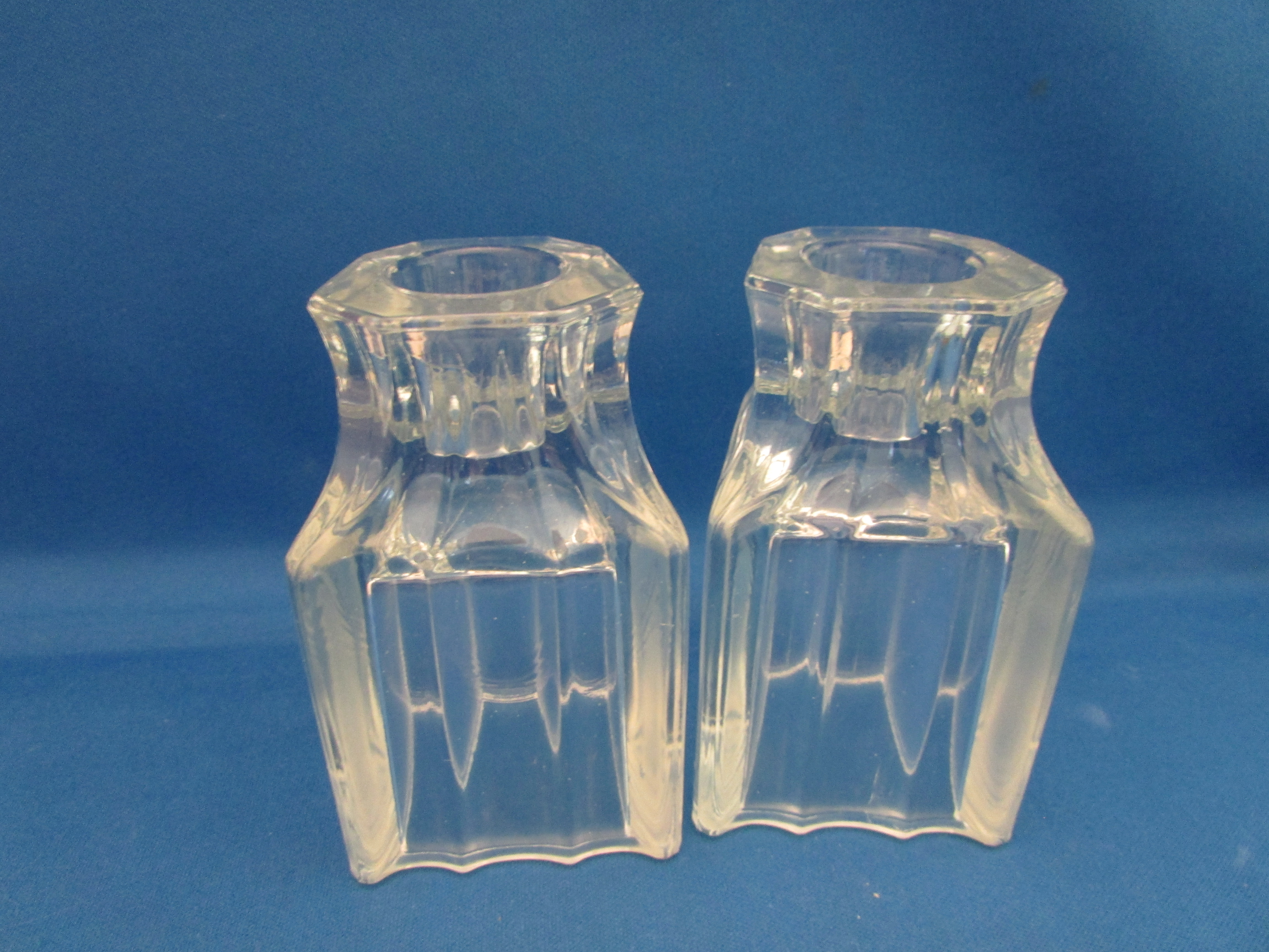Art Deco Style Candle Holders