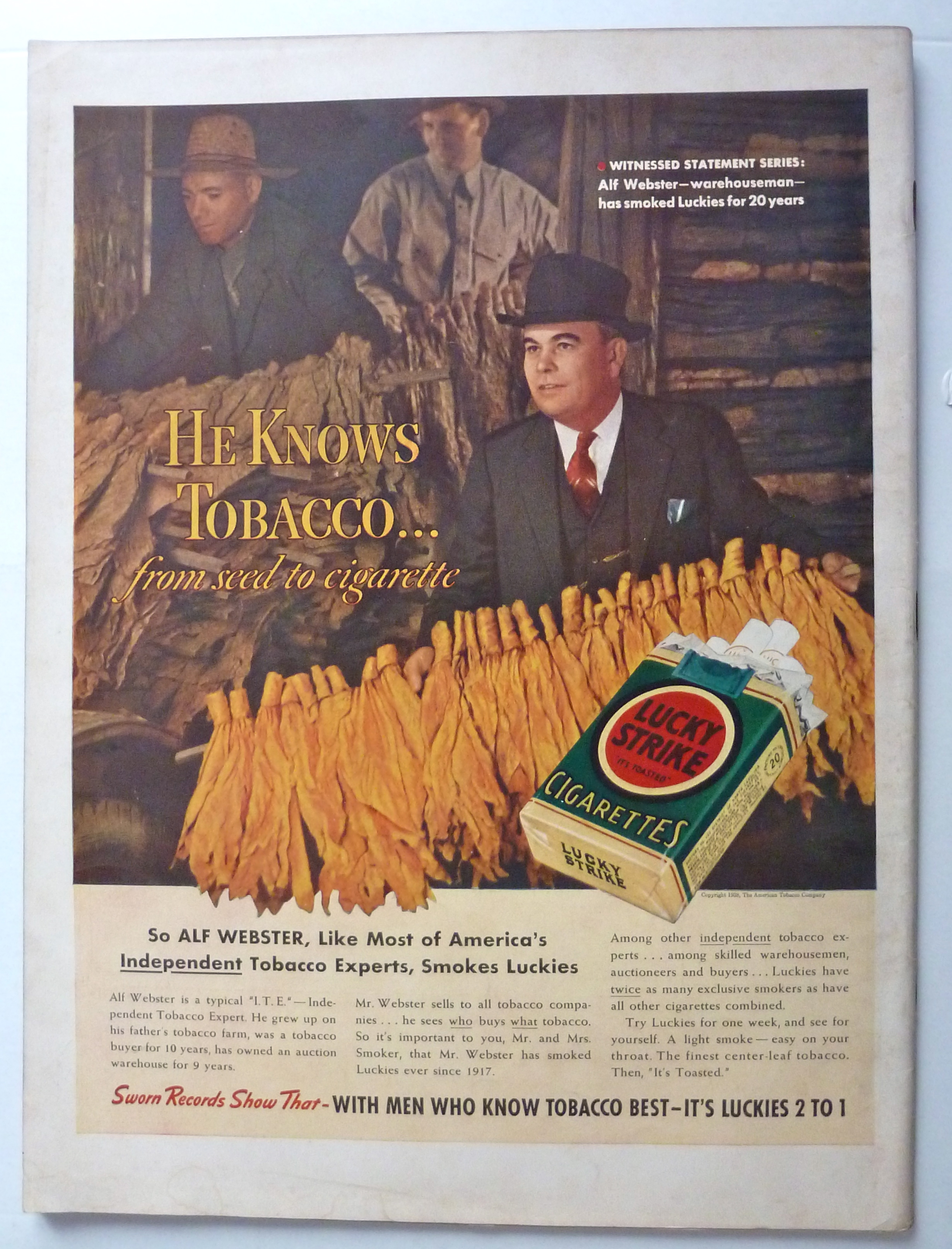 Life Magazine September 19, 1938 Jim Farley