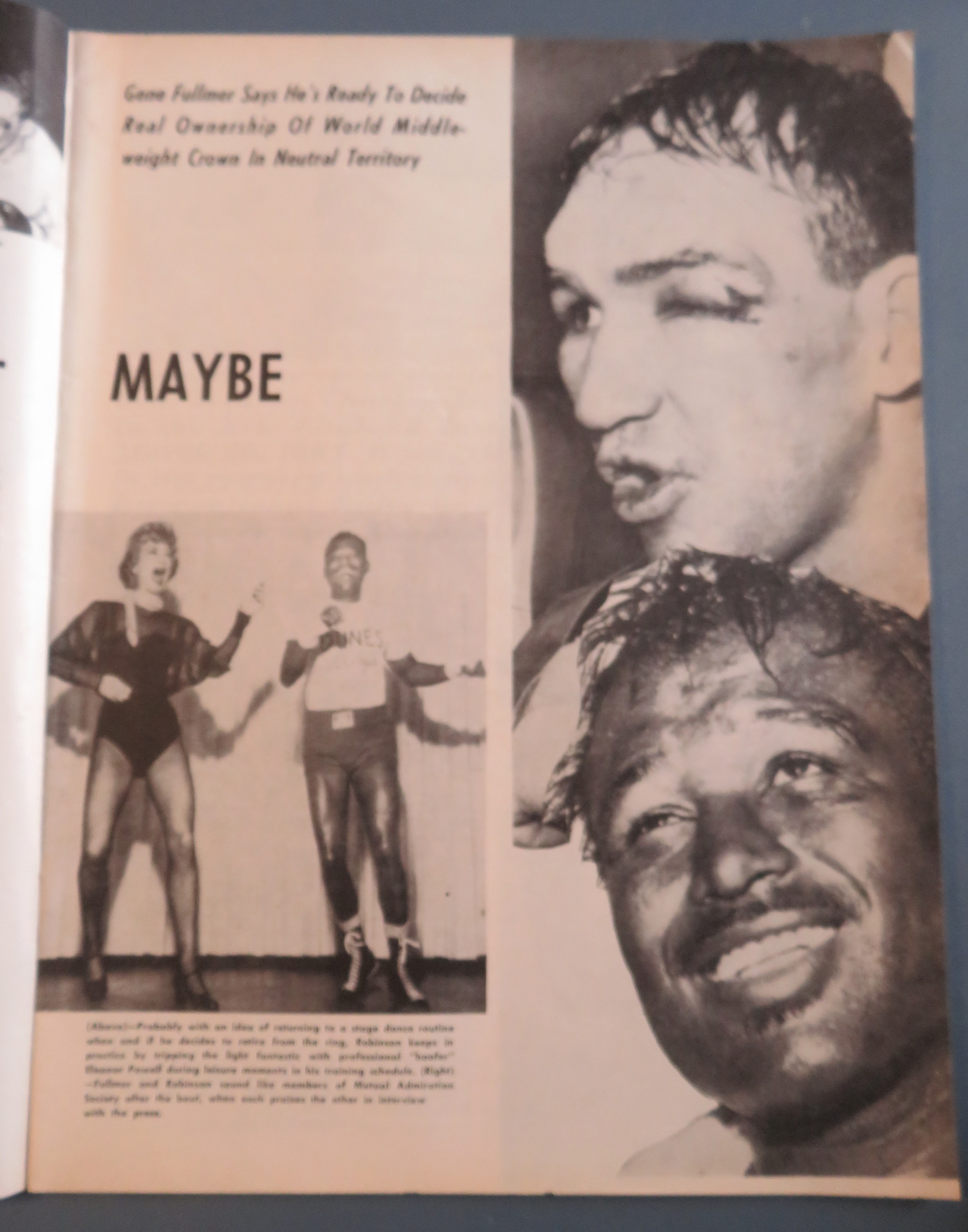 The Ring Magazine May 1961 Patterson-Johansson