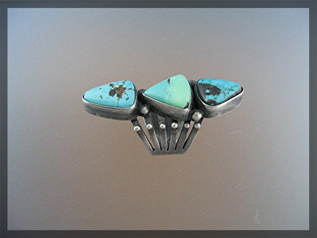 PAUL LIVINGSTONE Carico Lake Turquoise Sterling Silver