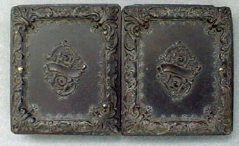 Daguerreotype Young Lady Civil War Era Ornate Case
