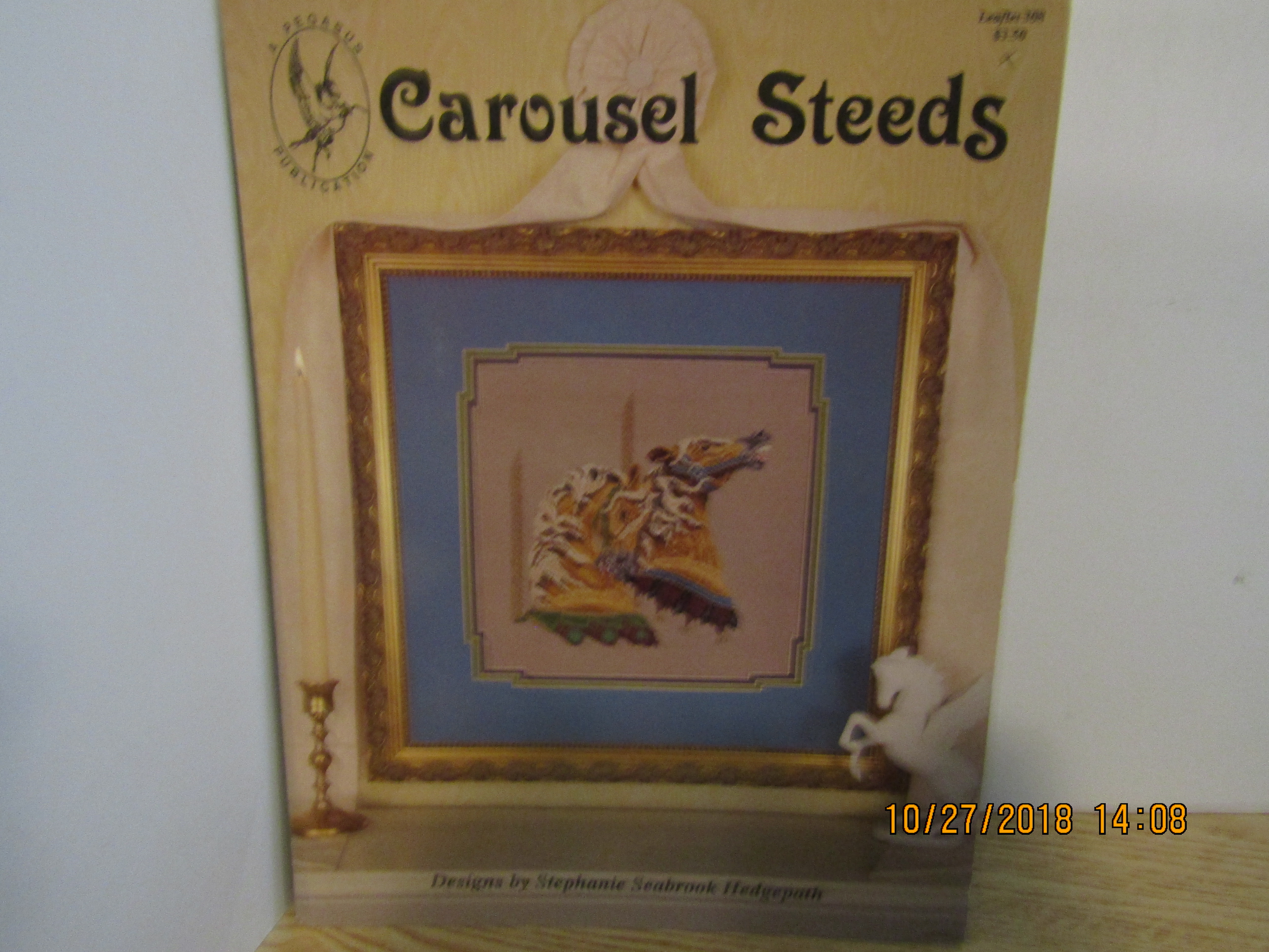Pegasus Cross Stitch Book Carousel Steeds #308